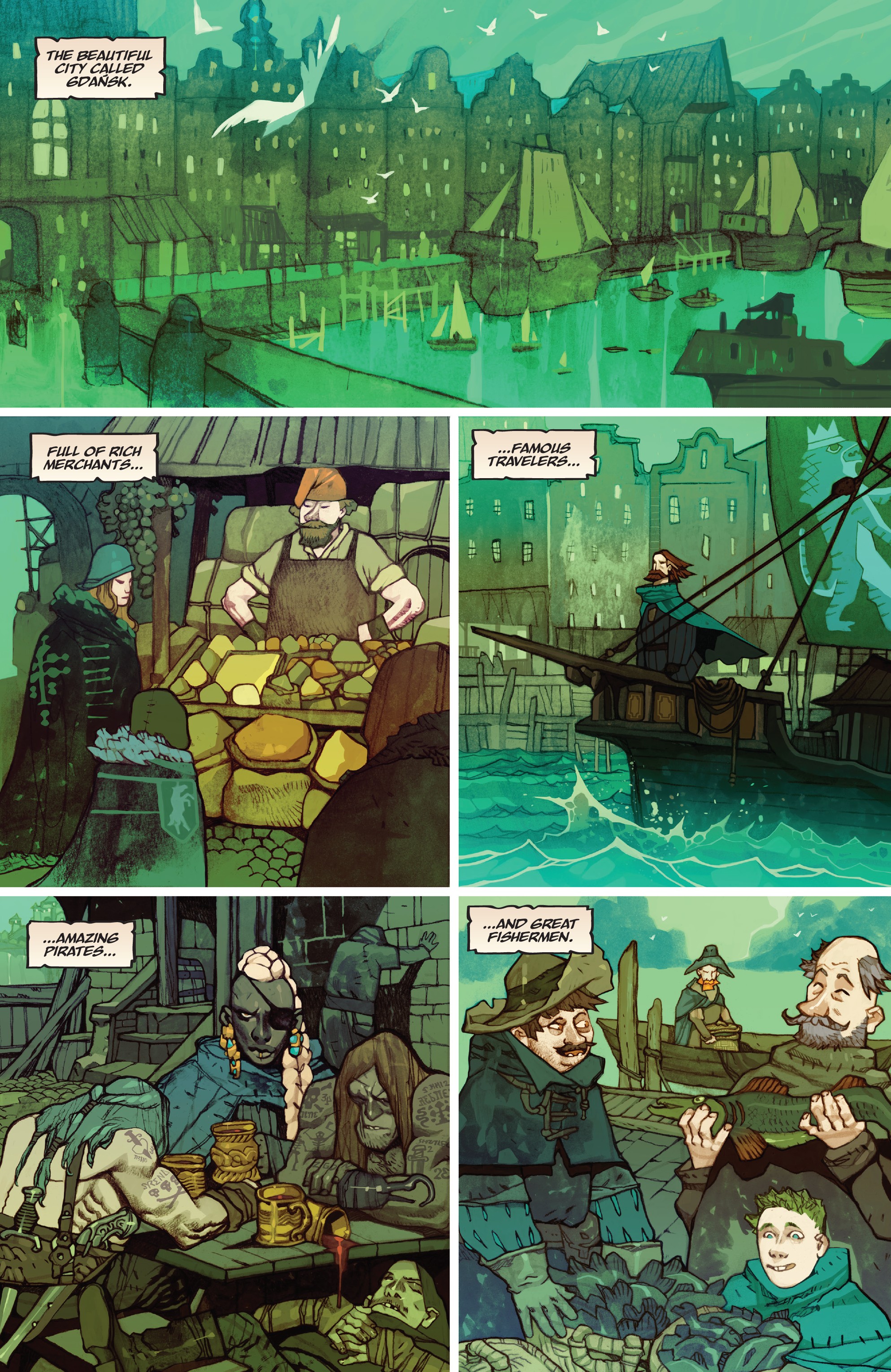 Read online Jim Henson's The Storyteller: Sirens comic -  Issue #1 - 5