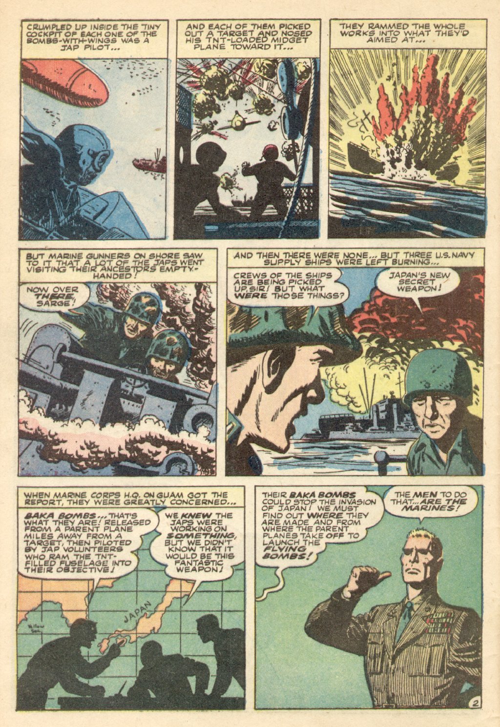 Read online Marines in Battle comic -  Issue #13 - 4