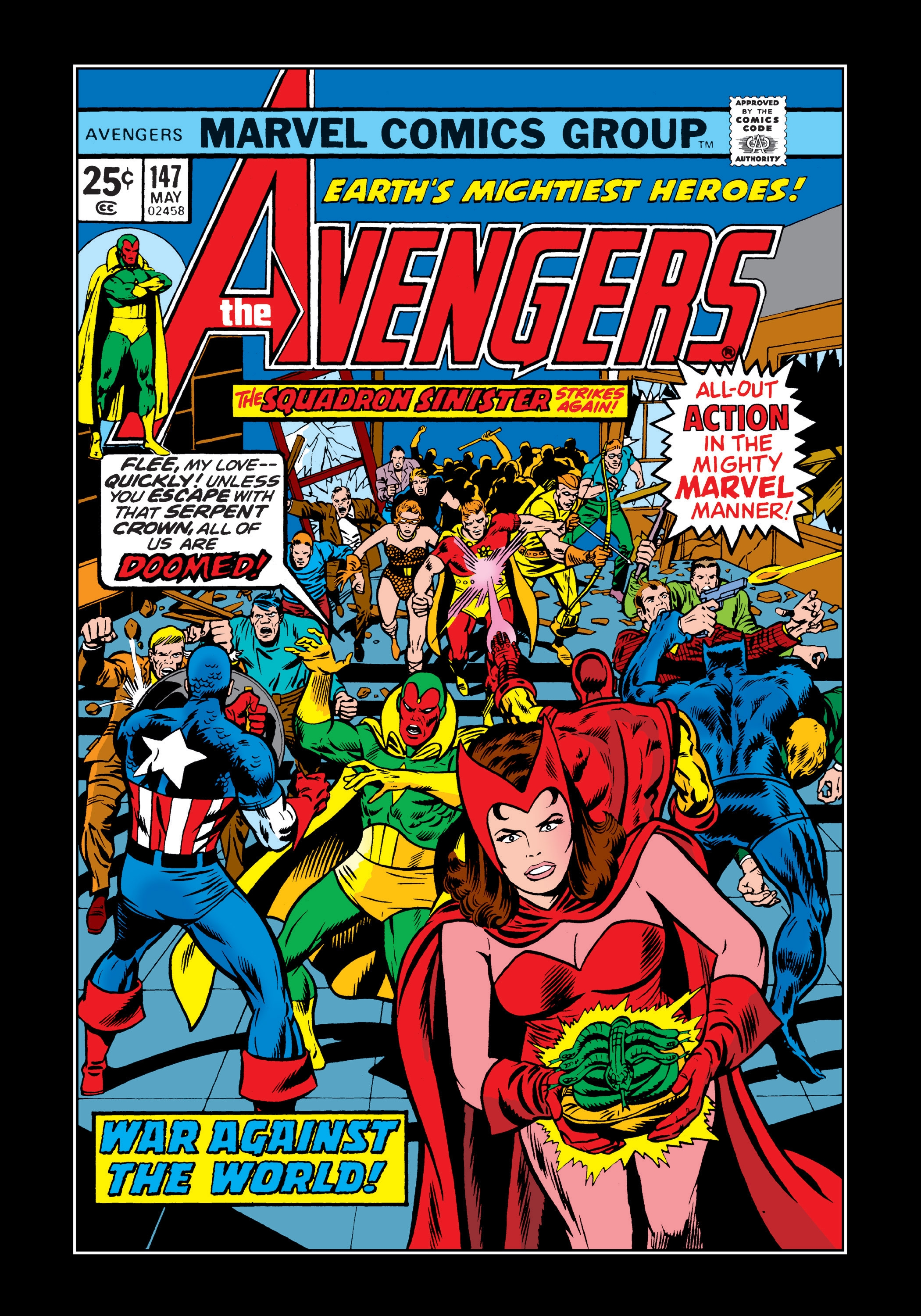 Read online Marvel Masterworks: The Avengers comic -  Issue # TPB 15 (Part 3) - 1