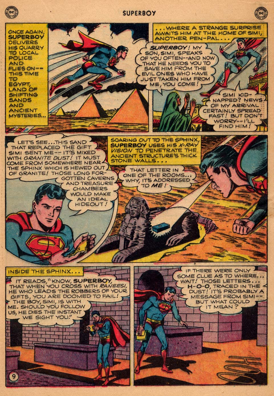 Read online Superboy (1949) comic -  Issue #11 - 22