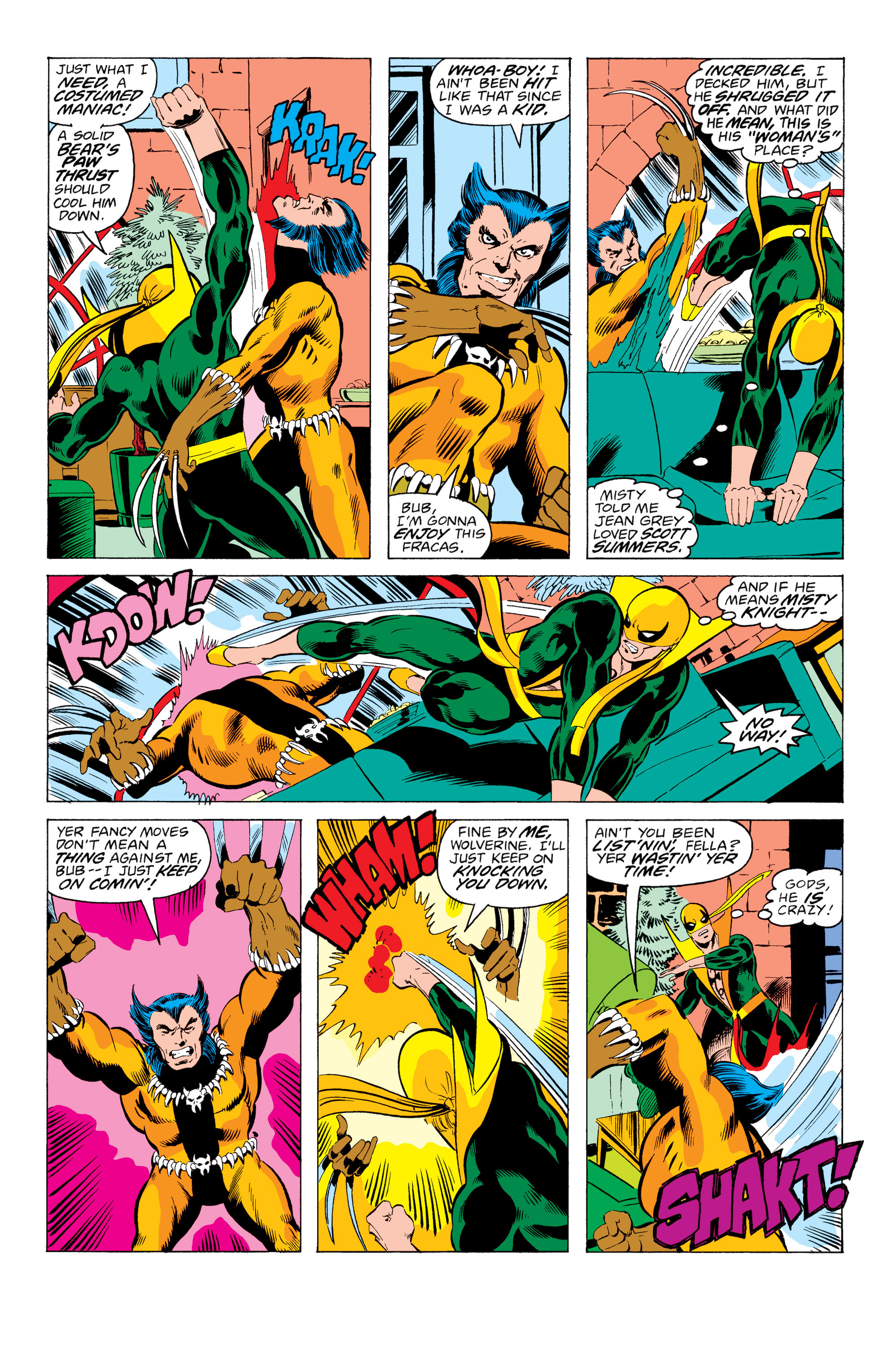 Read online Iron Fist (1975) comic -  Issue #15 - 9