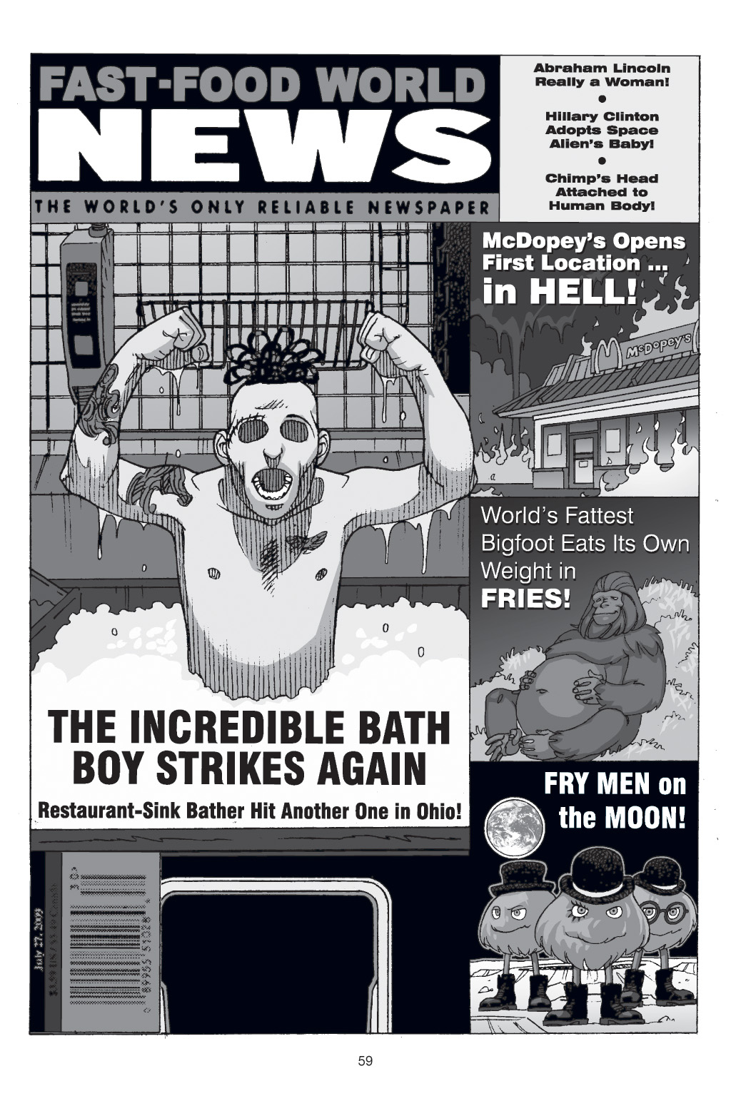 Read online Supersized: Strange Tales from a Fast-Food Culture comic -  Issue # TPB - 60