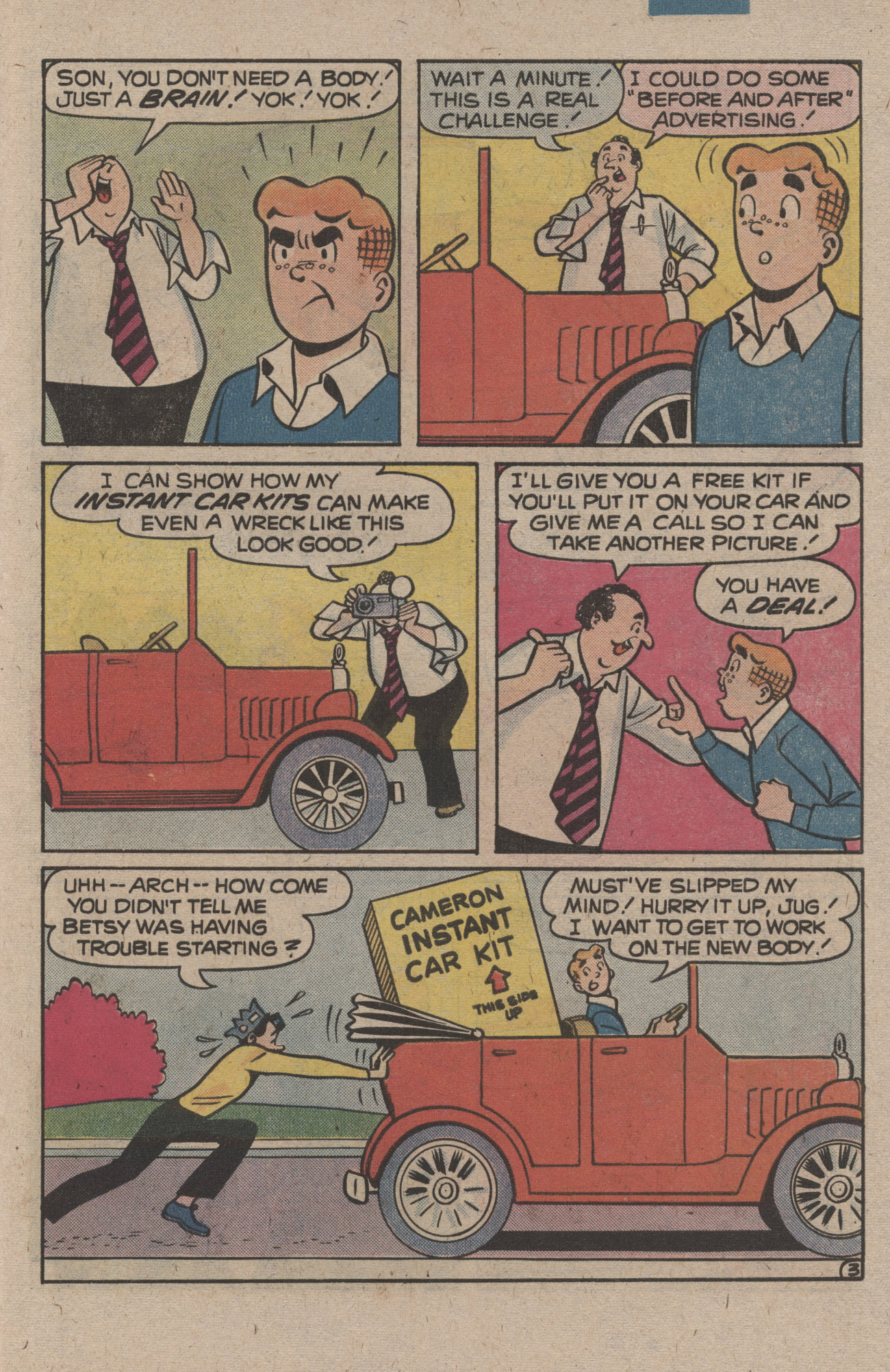 Read online Reggie and Me (1966) comic -  Issue #124 - 31