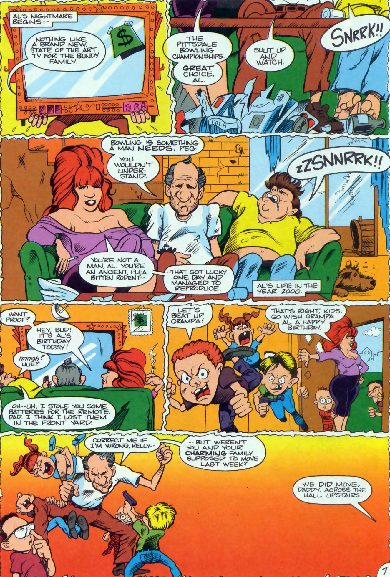 Read online Married... with Children (1990) comic -  Issue #6 - 8