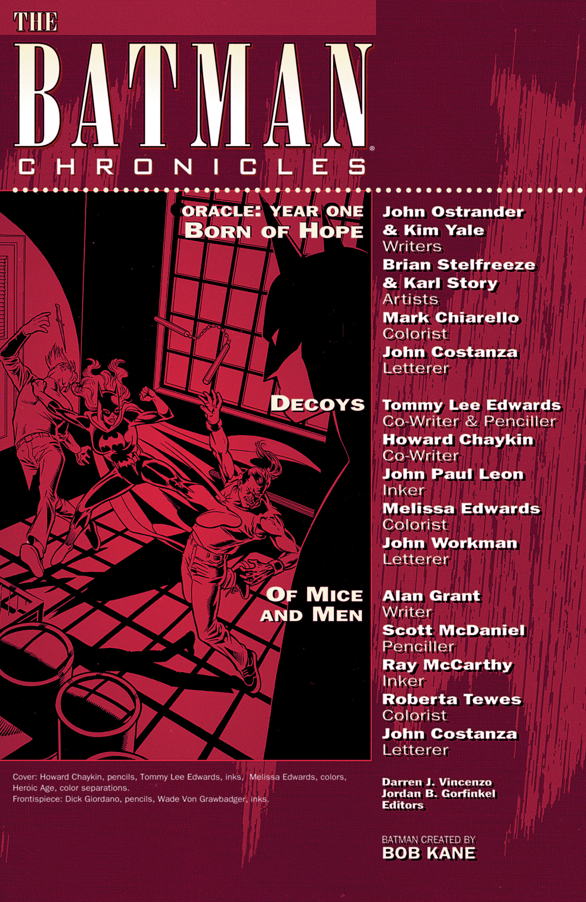 Read online The Batman Chronicles (1995) comic -  Issue #5 - 2