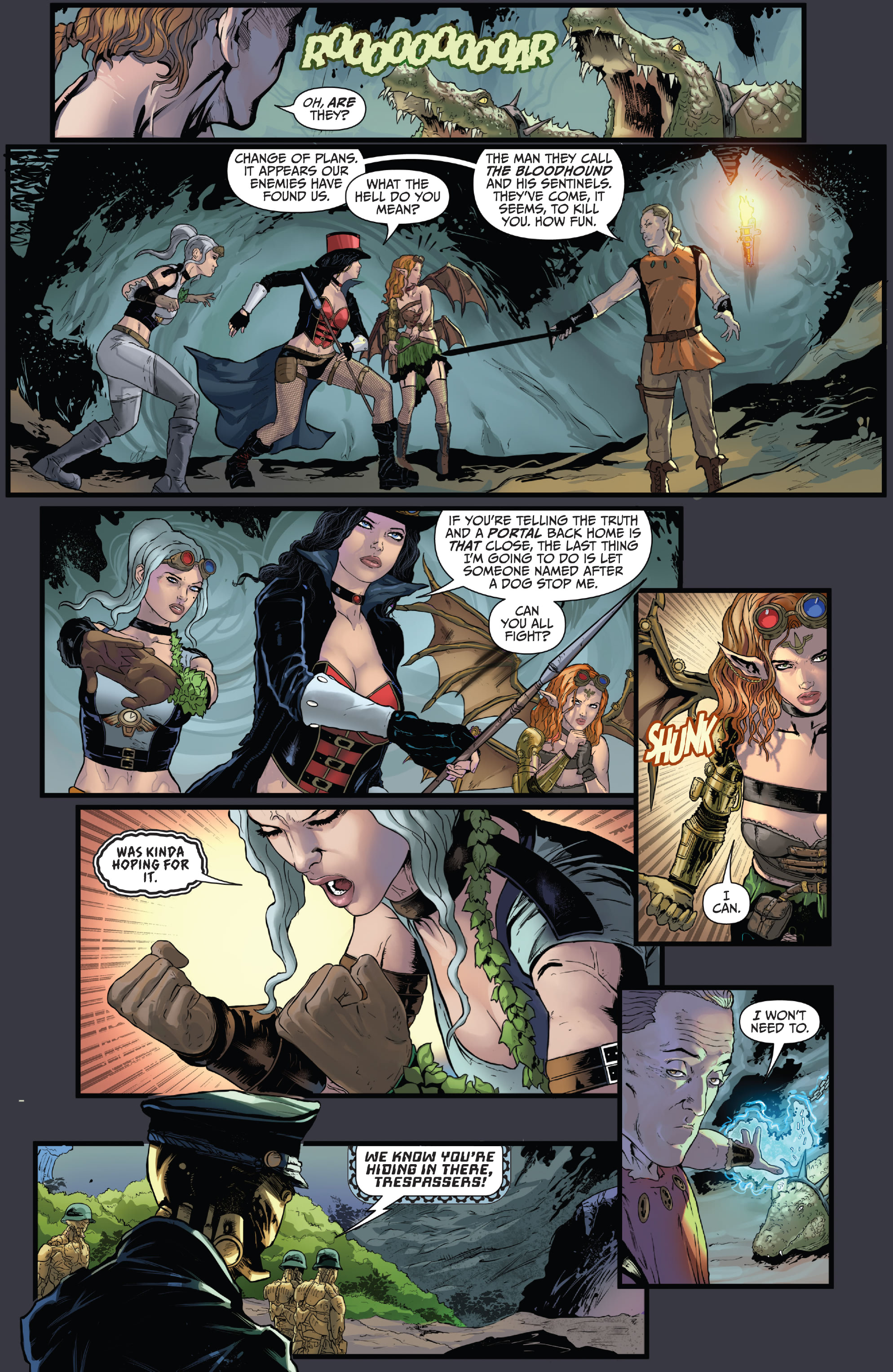 Read online Van Helsing Finding Neverland comic -  Issue # Full - 17