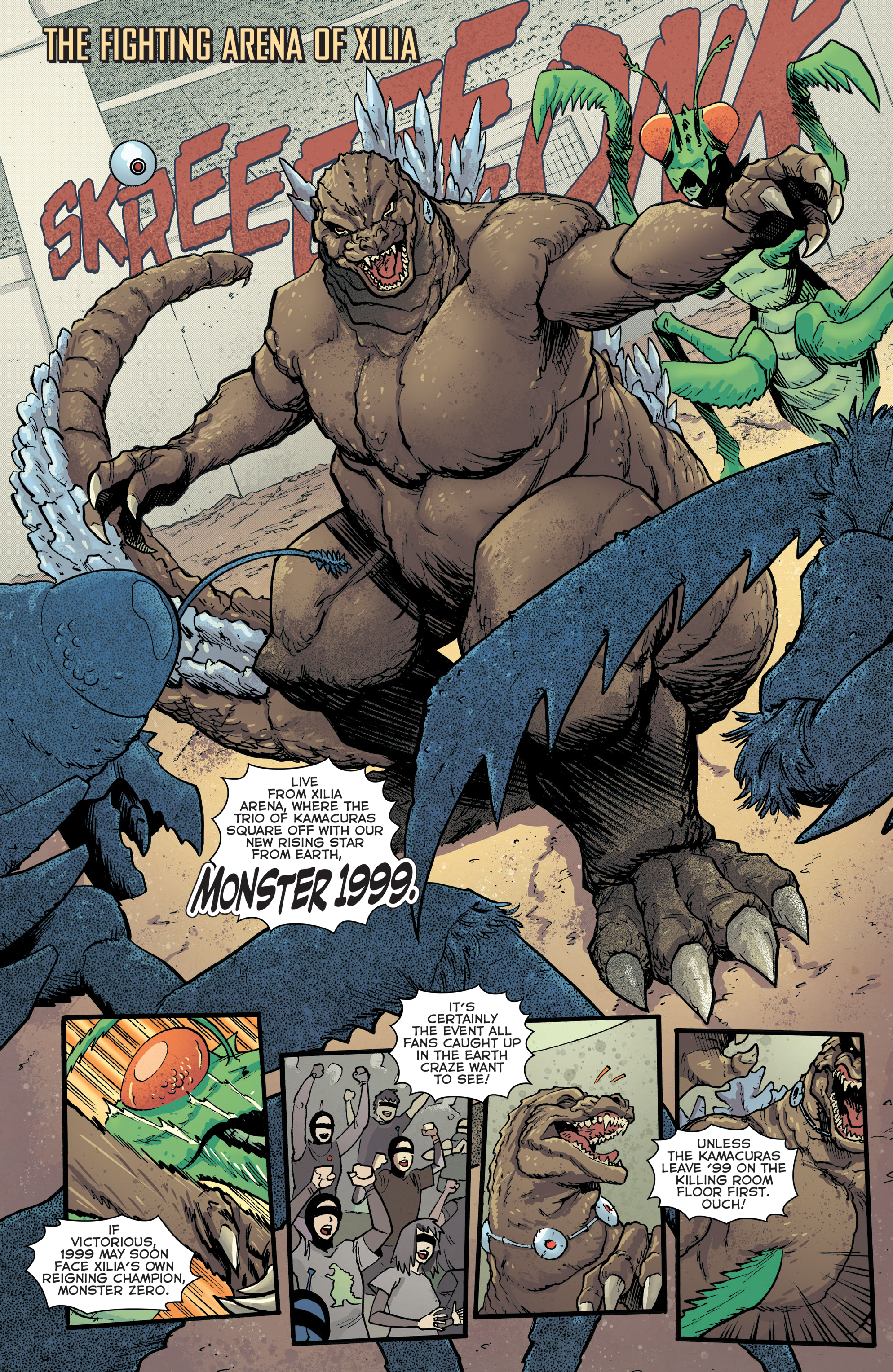 Read online Godzilla Rivals: Vs. King Ghidorah comic -  Issue # Full - 15