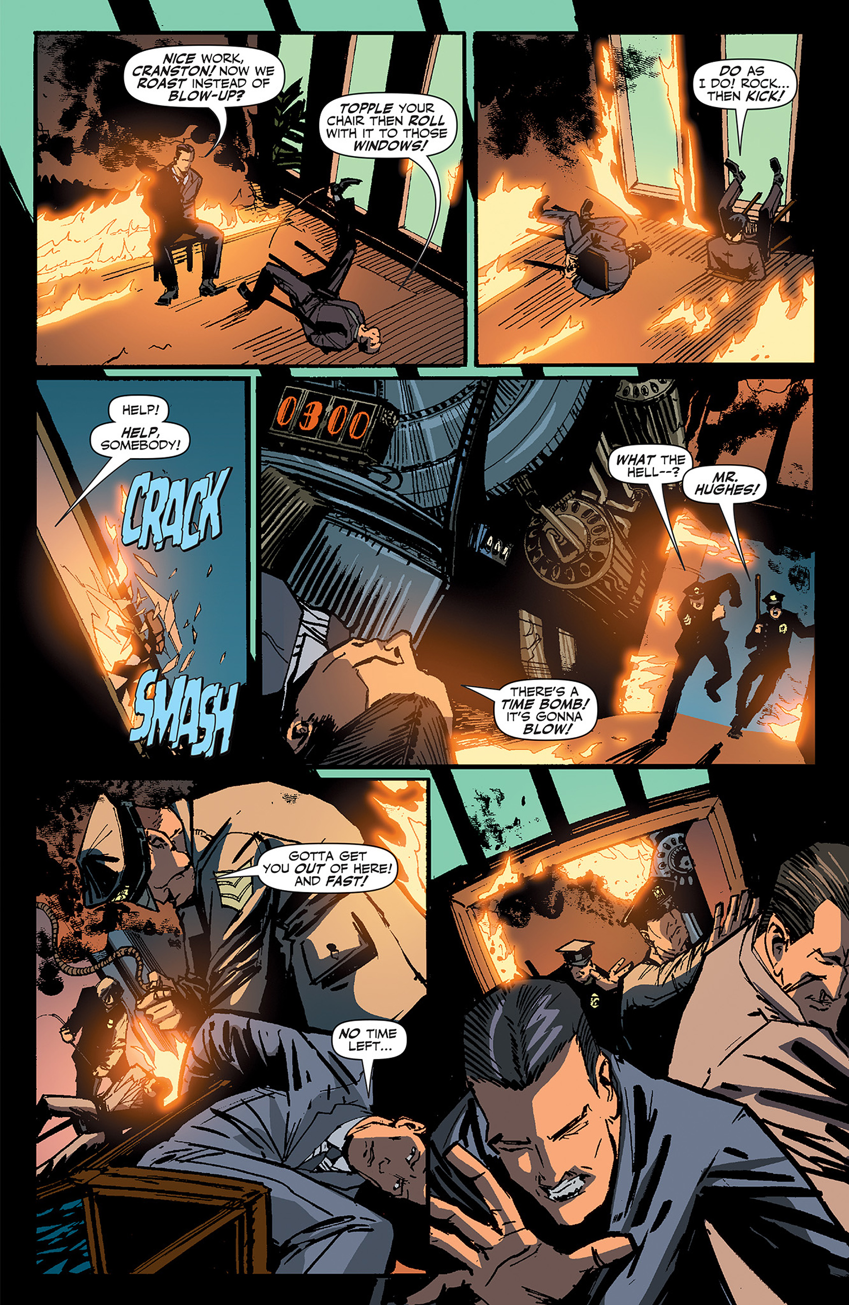 Read online The Shadow/Green Hornet: Dark Nights comic -  Issue #3 - 22