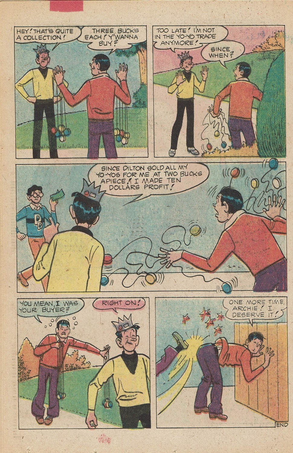 Read online Reggie and Me (1966) comic -  Issue #122 - 23
