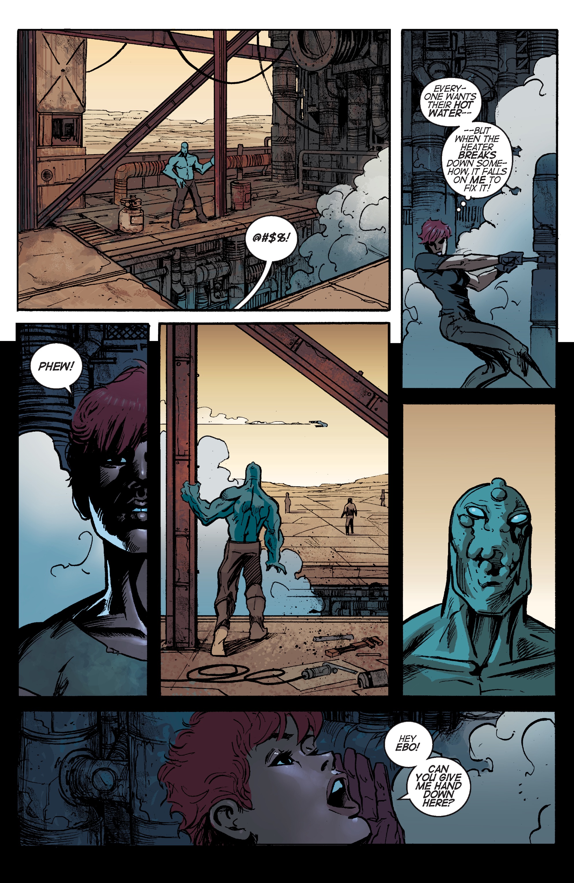 Read online Planetoid Praxis comic -  Issue #2 - 11