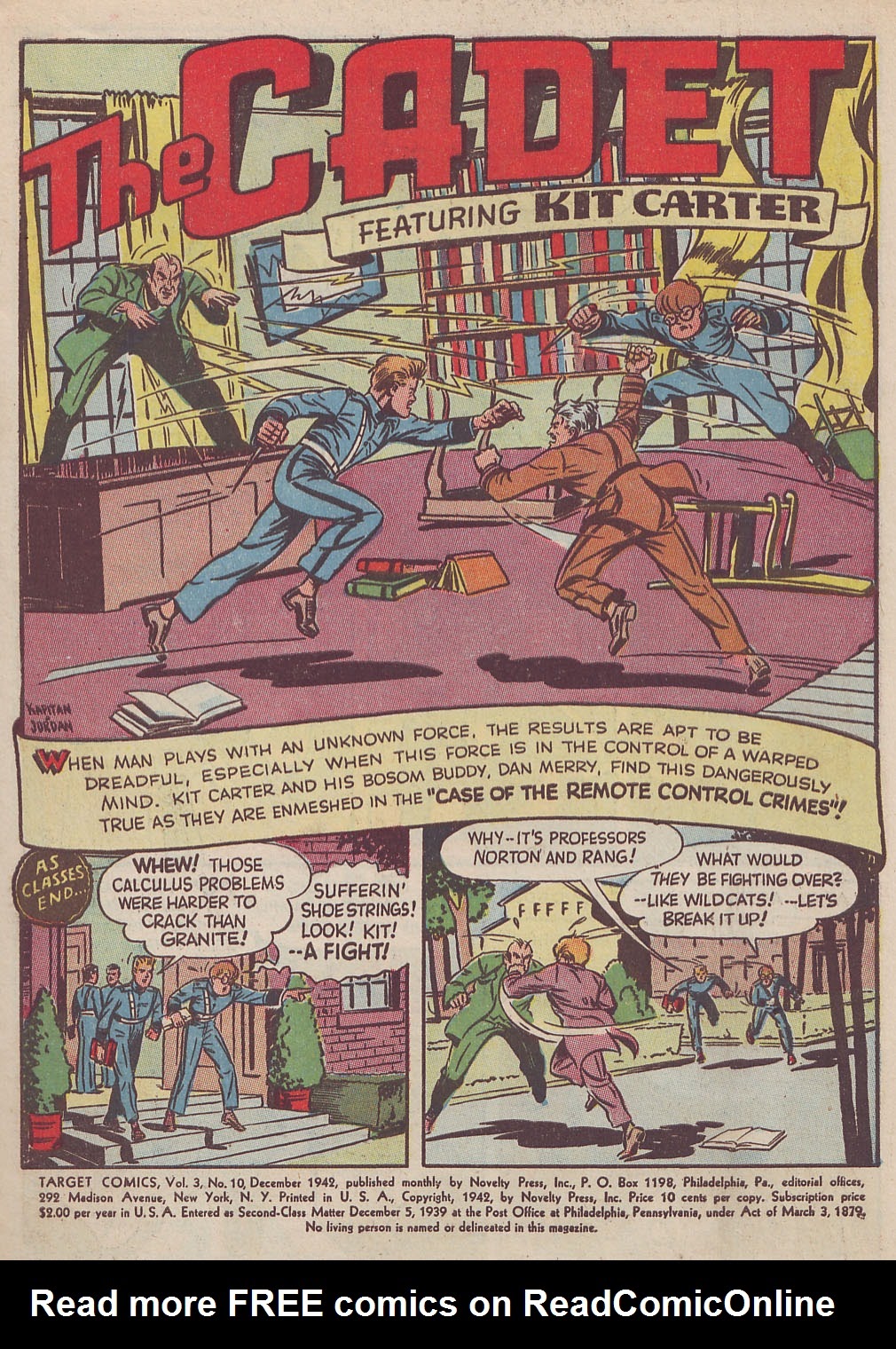 Read online Target Comics comic -  Issue #34 - 3
