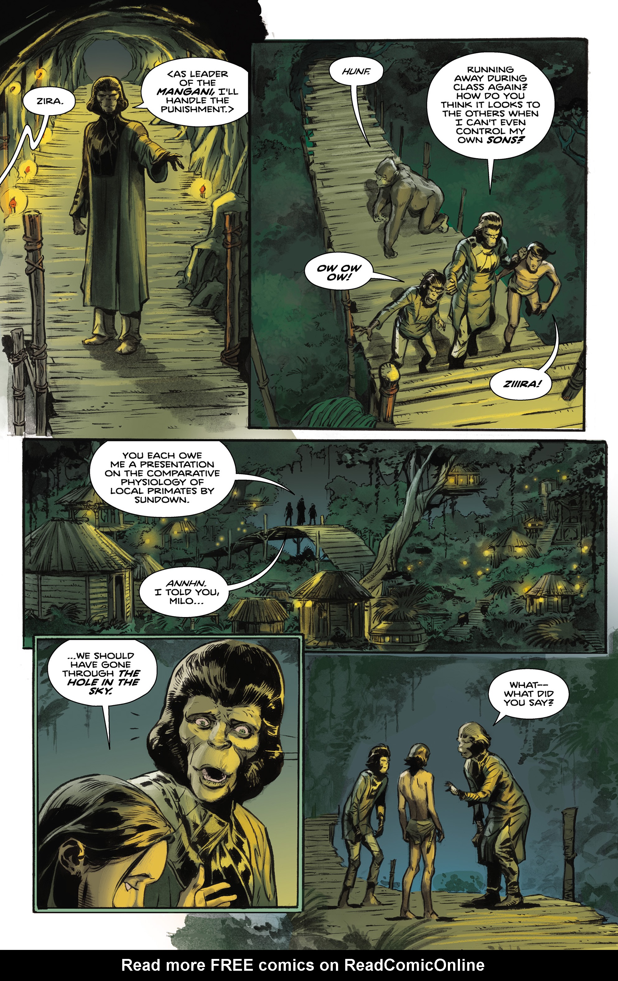 Read online Tarzan On the Planet of the Apes comic -  Issue #1 - 12
