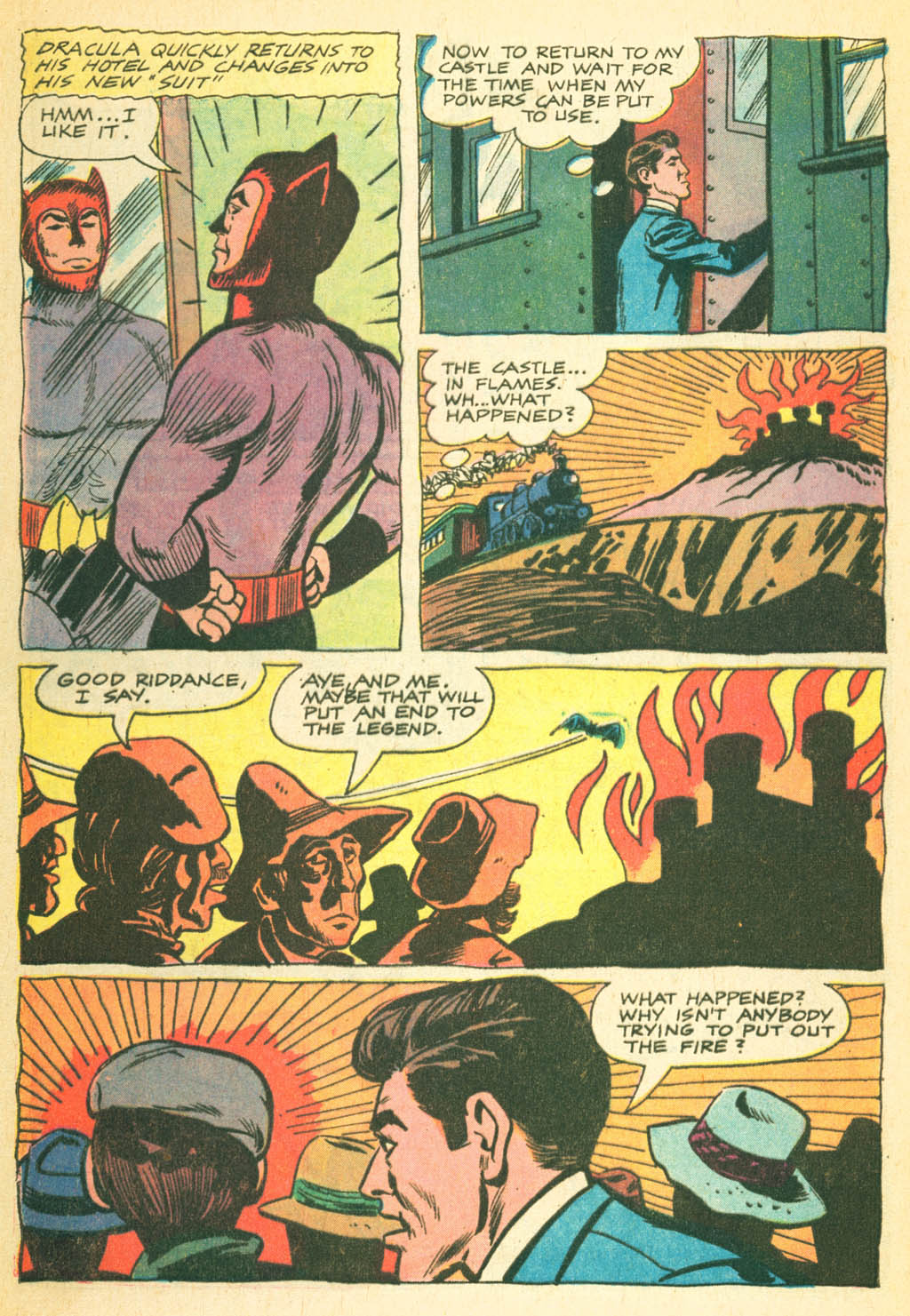 Read online Dracula (1962) comic -  Issue #6 - 32