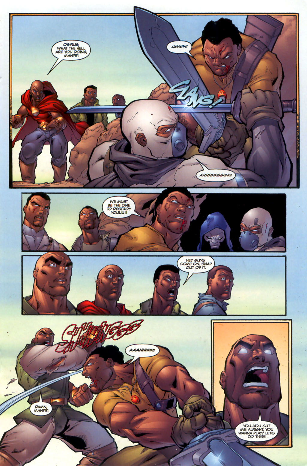 Read online The Nine Rings of Wu-Tang comic -  Issue #3 - 15