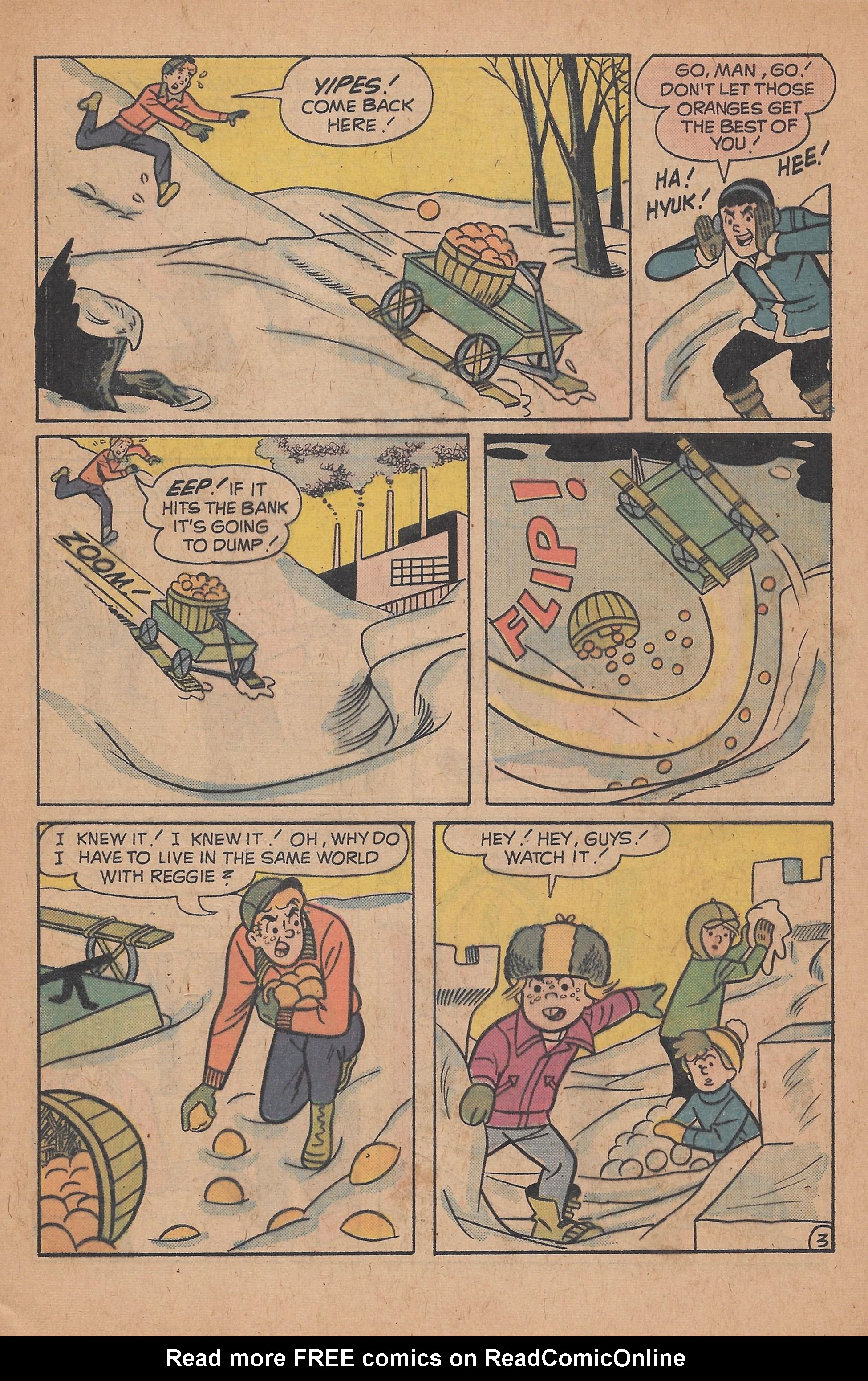 Read online Reggie and Me (1966) comic -  Issue #77 - 5