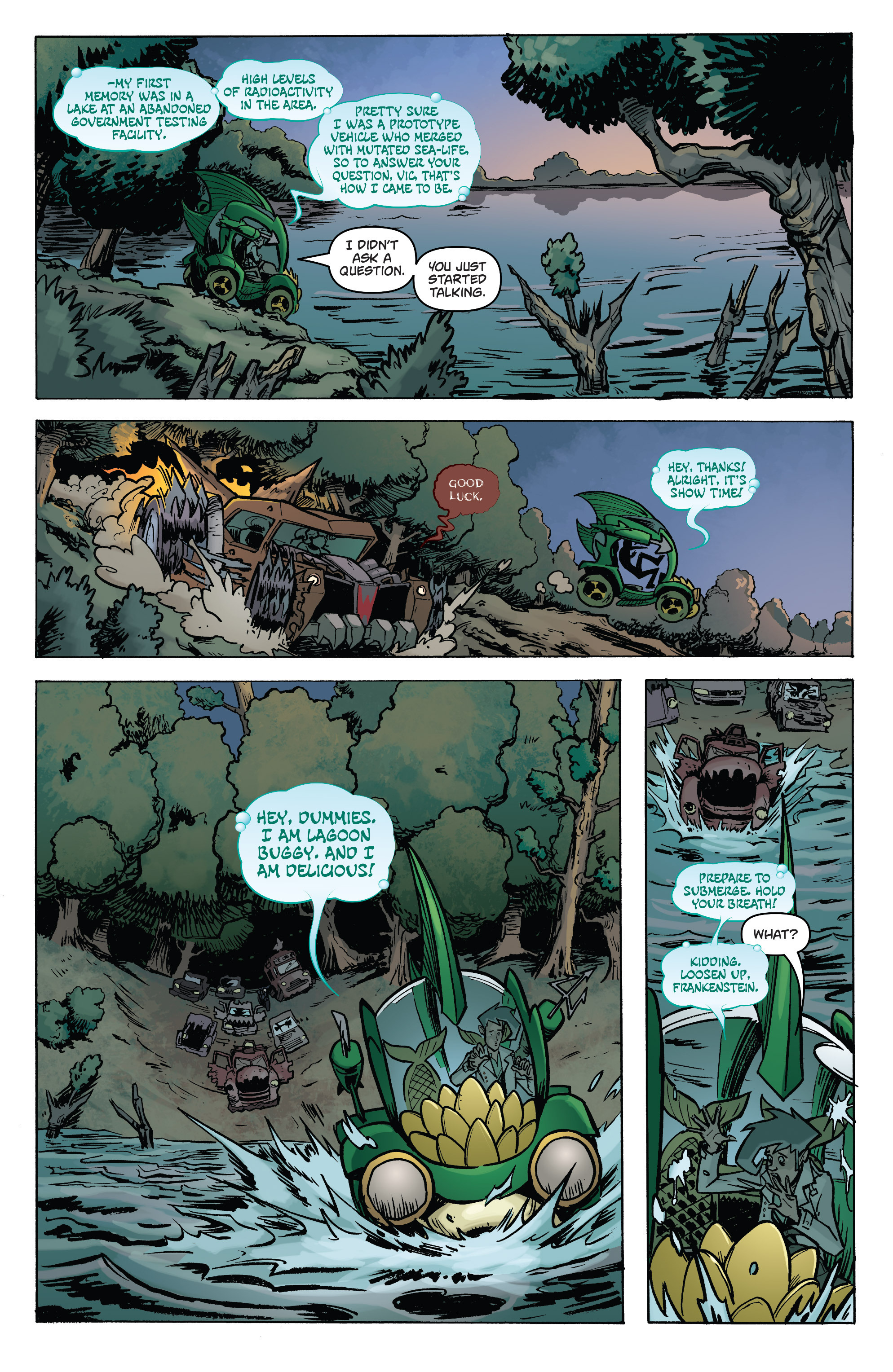 Read online Monster Motors: The Curse of Minivan Helsing comic -  Issue #2 - 18