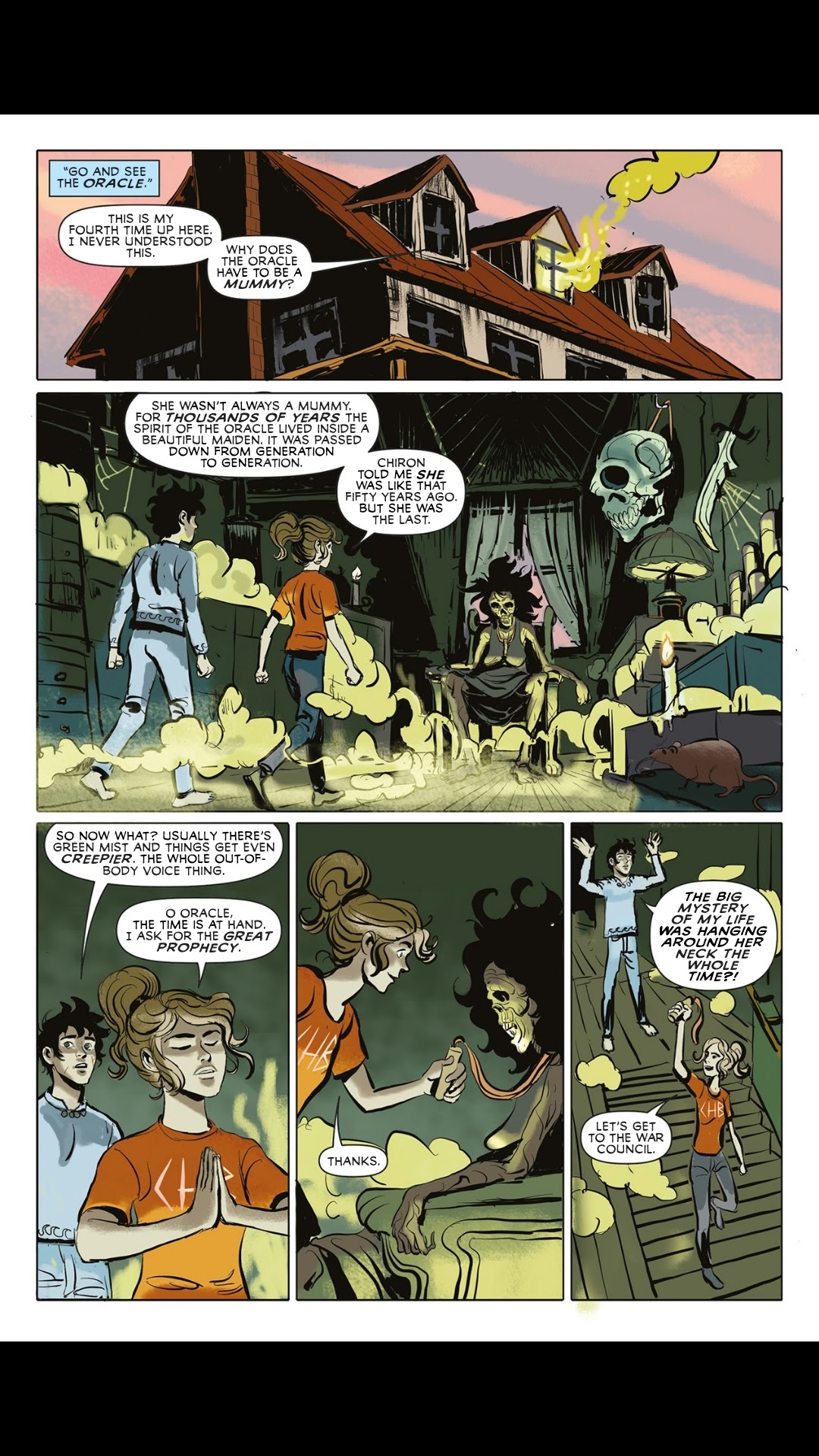 Read online Percy Jackson and the Olympians comic -  Issue # TPB 5 - 16