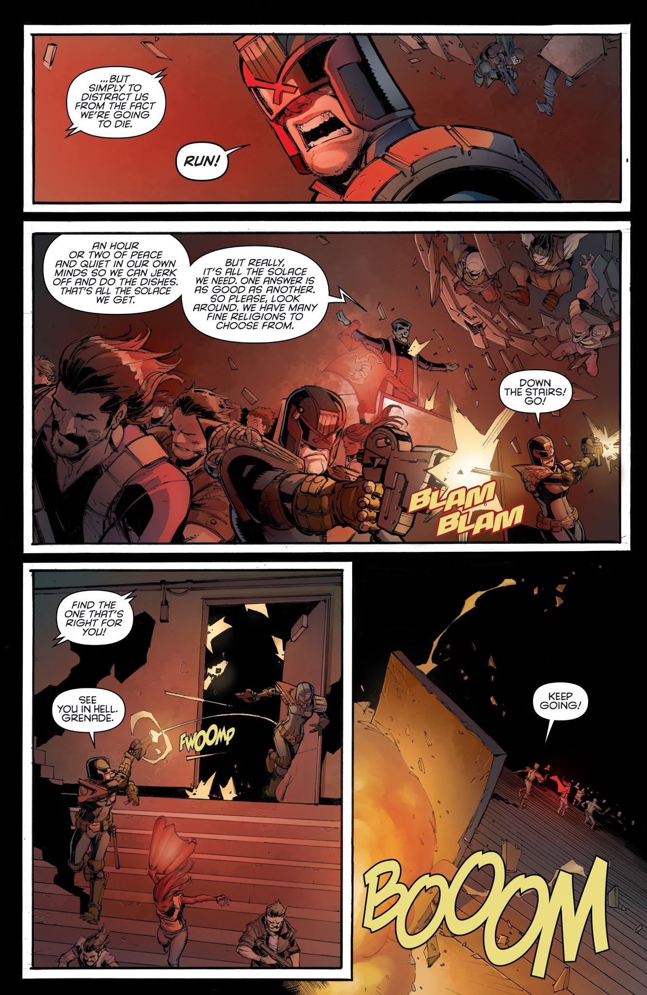 Read online Judge Dredd: Under Siege comic -  Issue #2 - 6