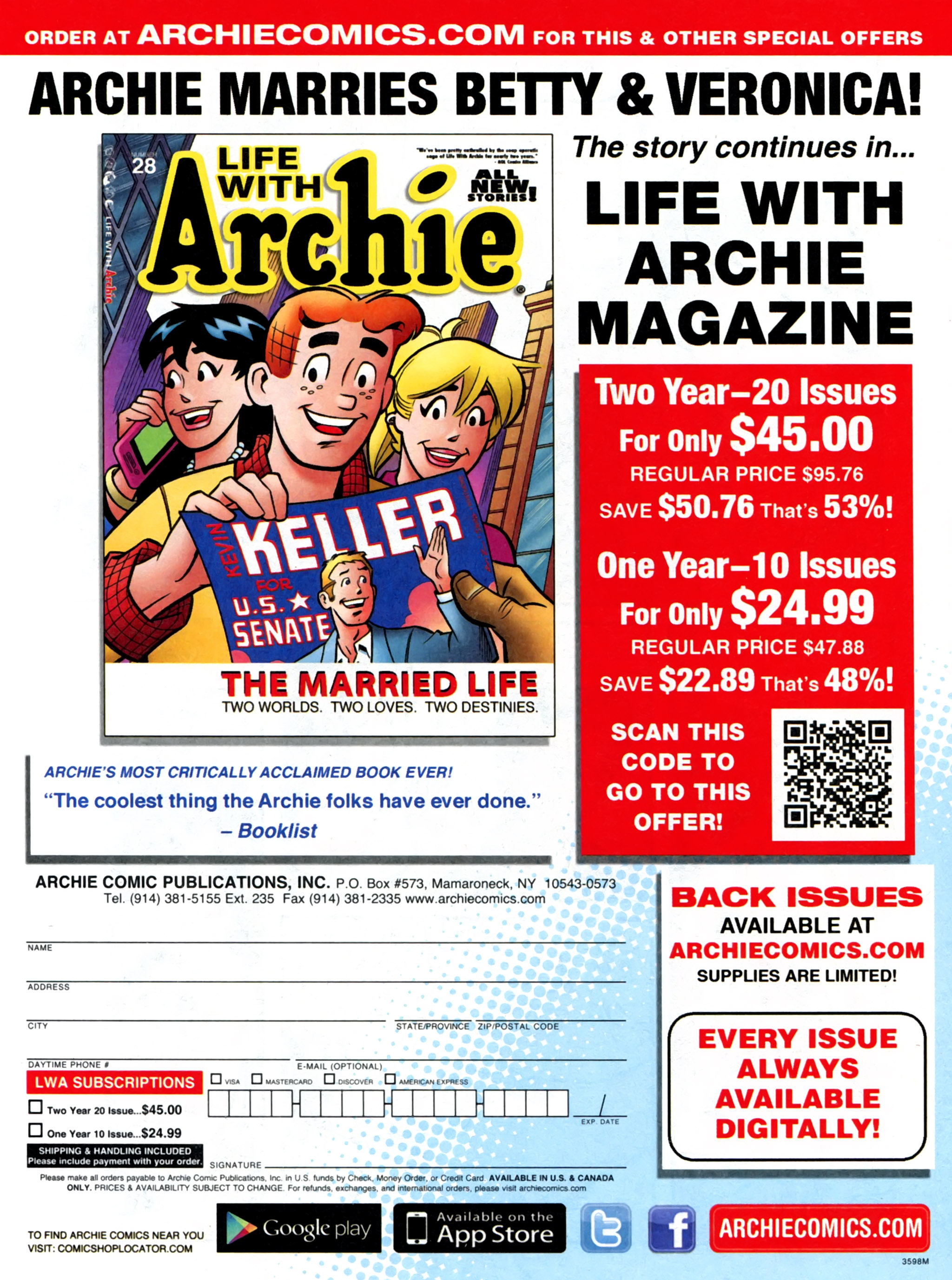 Read online Life With Archie (2010) comic -  Issue #28 - 12