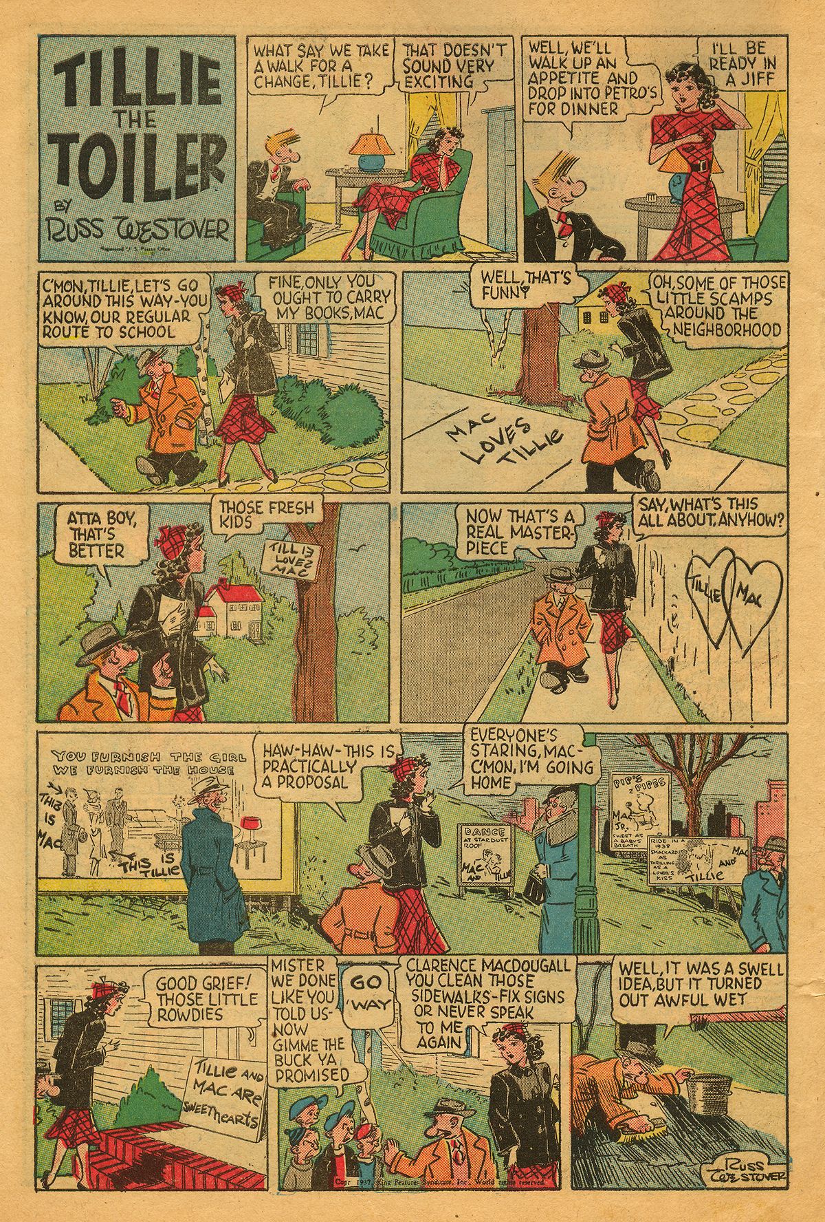 Read online Four Color Comics comic -  Issue #8 - 10