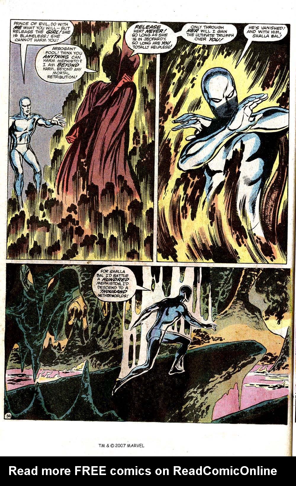 Read online Silver Surfer (1982) comic -  Issue # Full - 38
