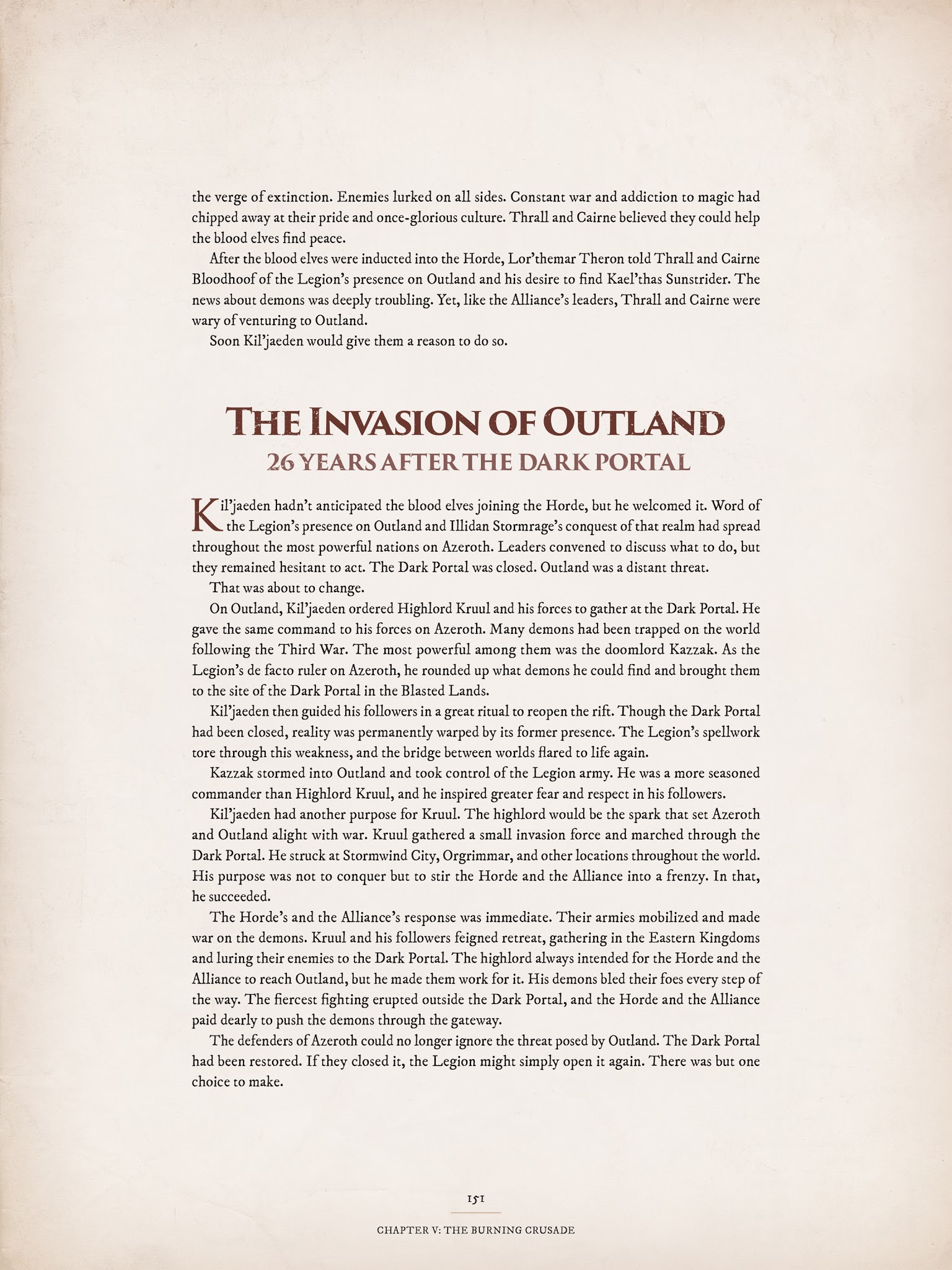 Read online World of Warcraft Chronicle Vol. 3 comic -  Issue # Full - 144