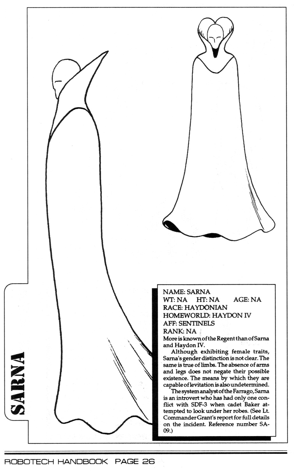 Read online Robotech II: The Sentinels comic -  Issue # _Handbook 1 - 28
