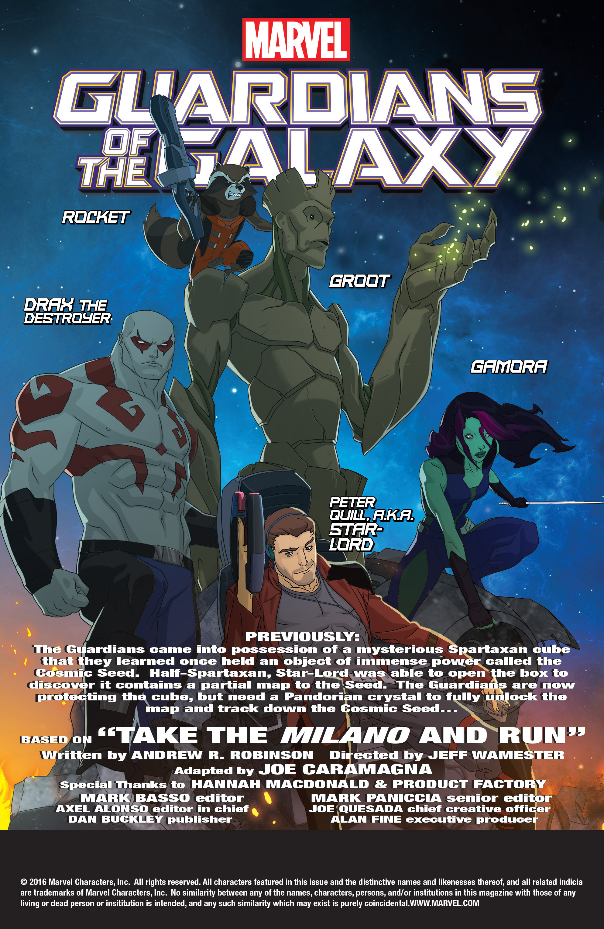 Read online Marvel Universe Guardians of the Galaxy [II] comic -  Issue #4 - 2