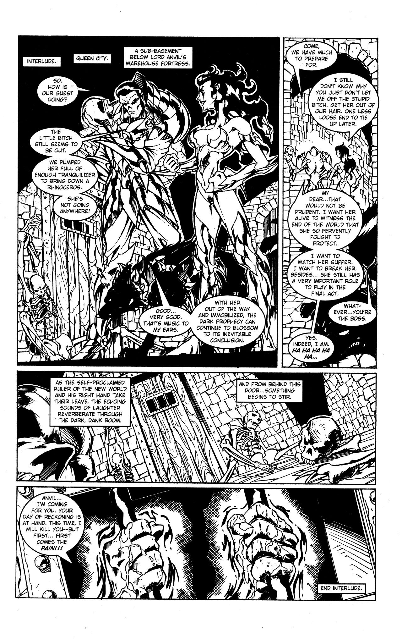 Read online Razor and Warrior Nun Areala: Dark Prophecy comic -  Issue #2 - 6