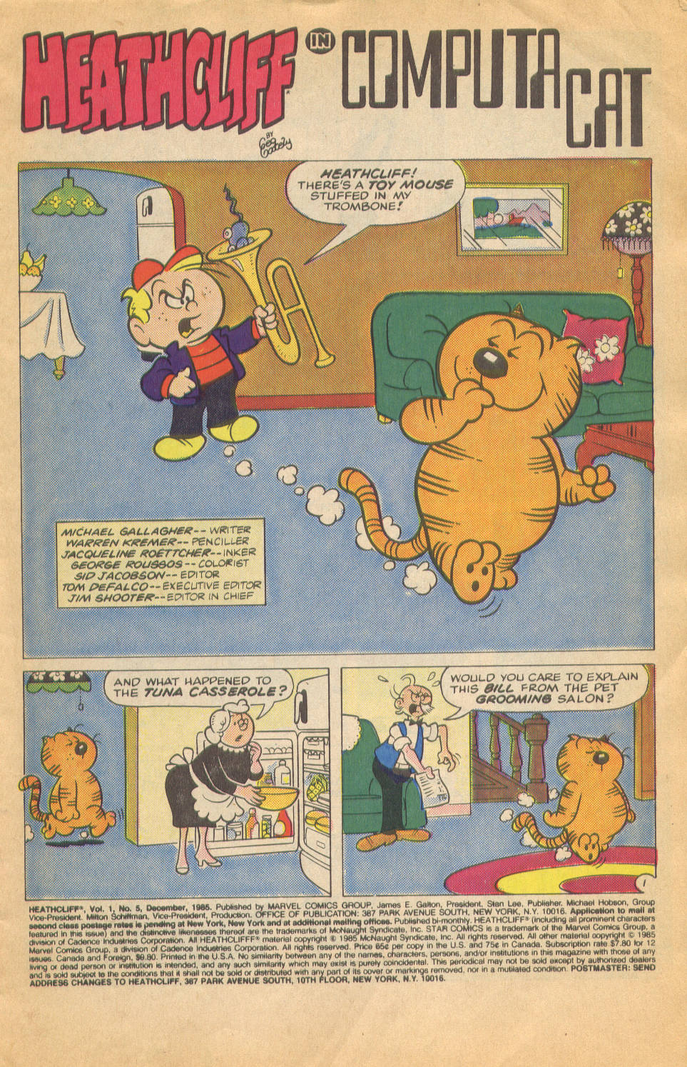 Read online Heathcliff comic -  Issue #5 - 3