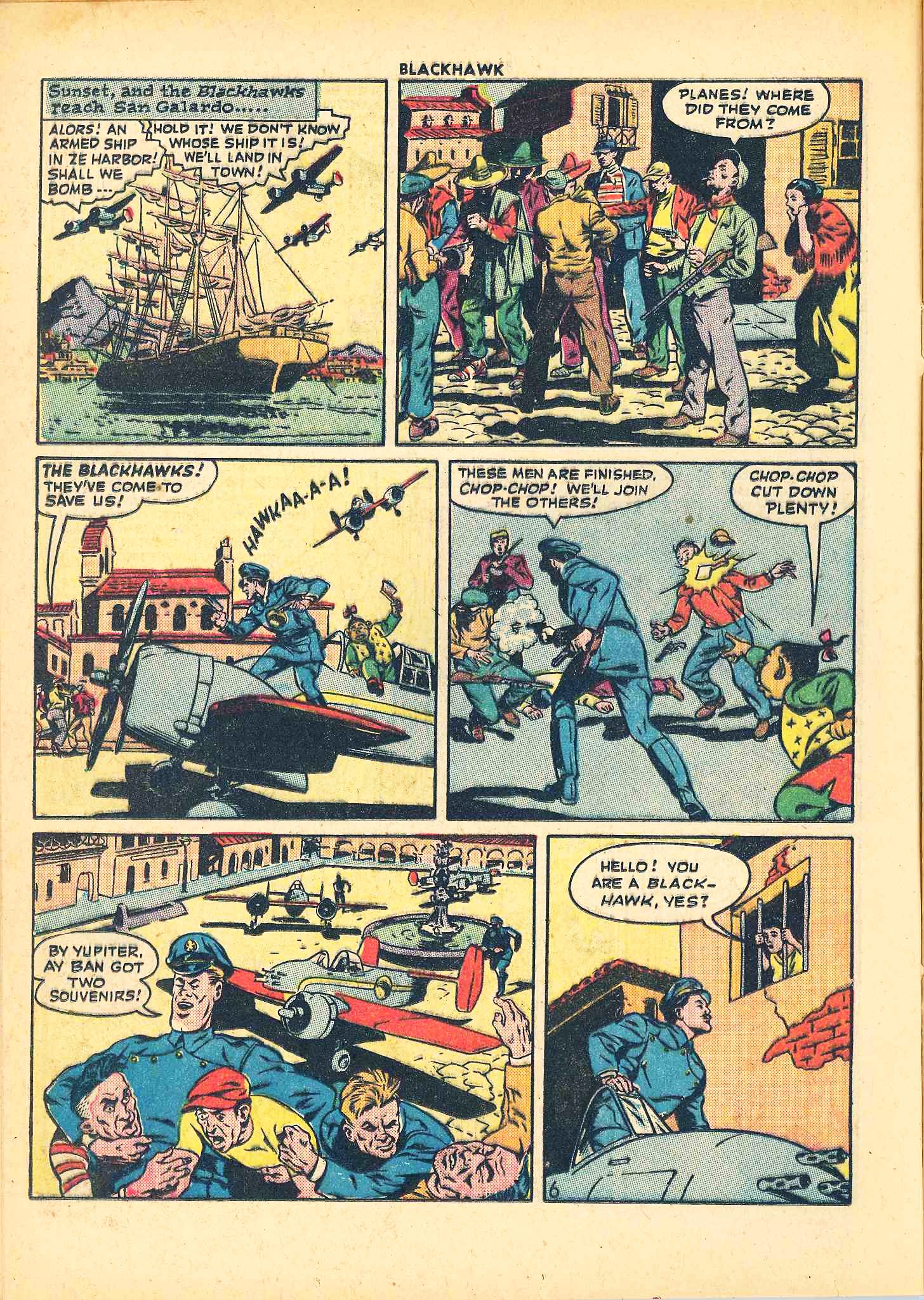 Read online Blackhawk (1957) comic -  Issue #11 - 20