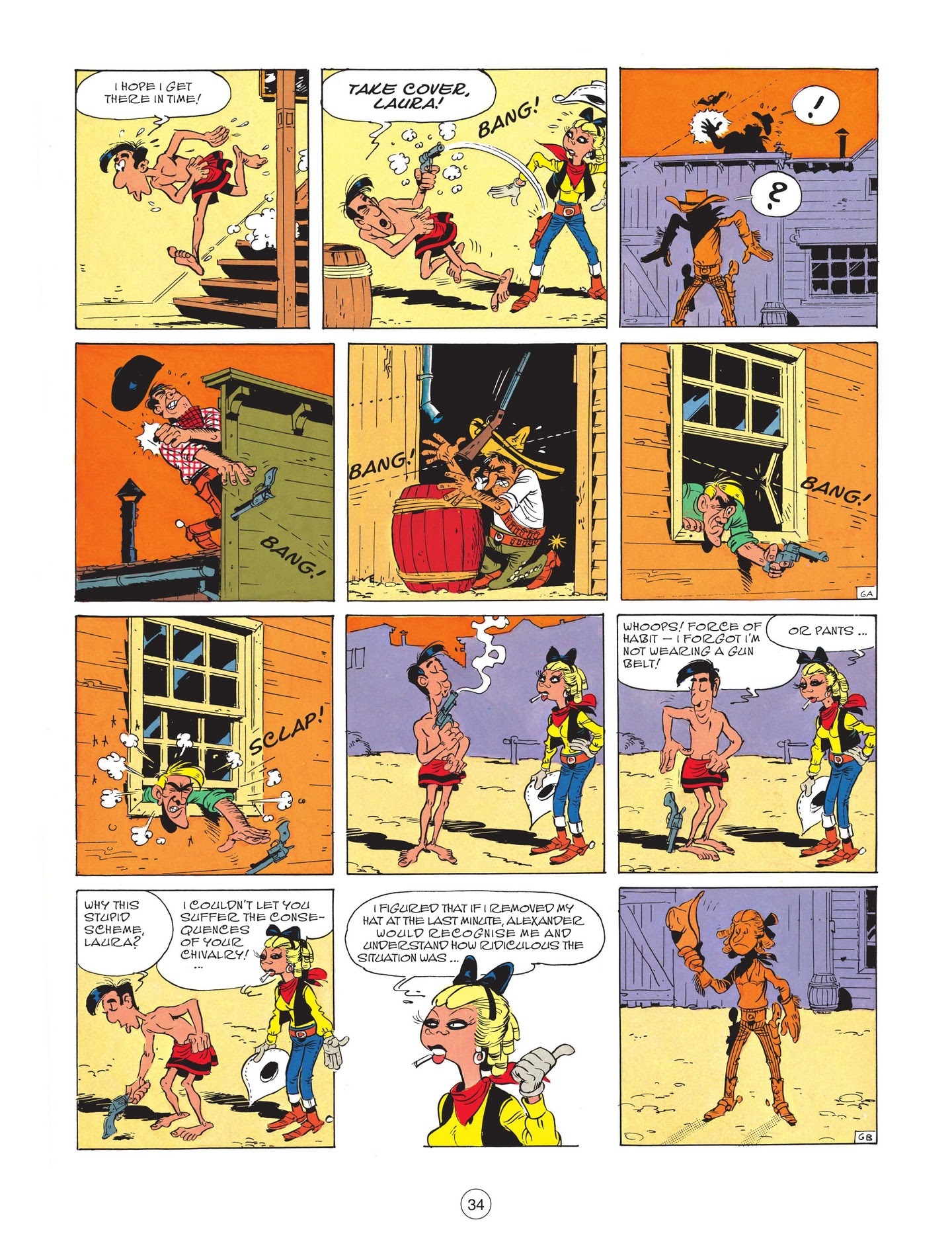 Read online A Lucky Luke Adventure comic -  Issue #81 - 36