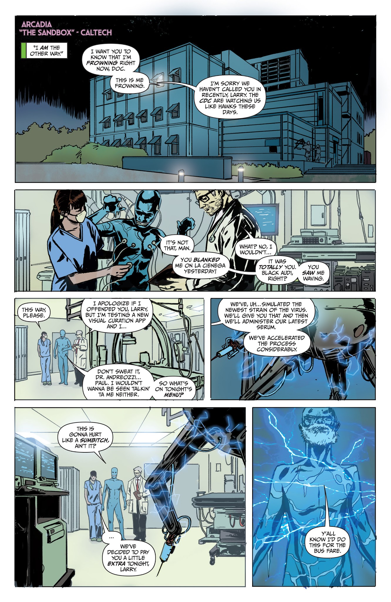 Read online Arcadia comic -  Issue #4 - 22