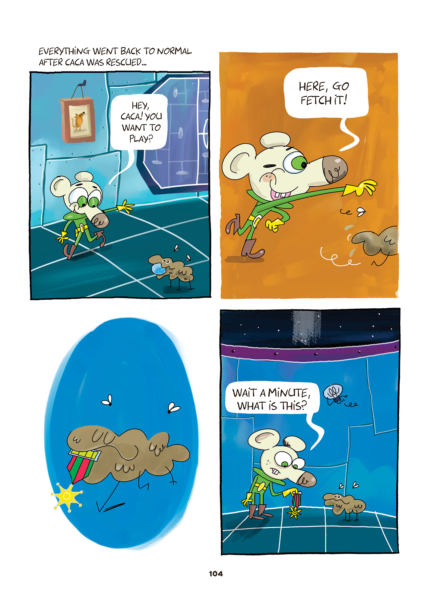 Read online Astro Mouse and Light Bulb comic -  Issue # TPB - 106