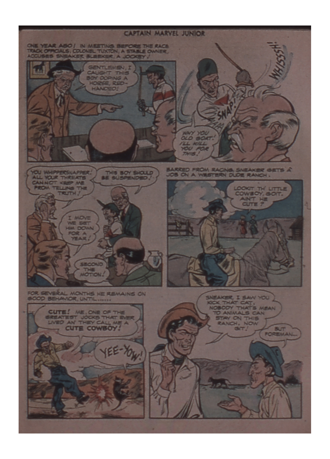 Read online Captain Marvel, Jr. comic -  Issue #58 - 5