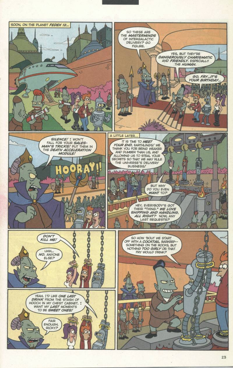 Read online Futurama Comics comic -  Issue #2 - 25