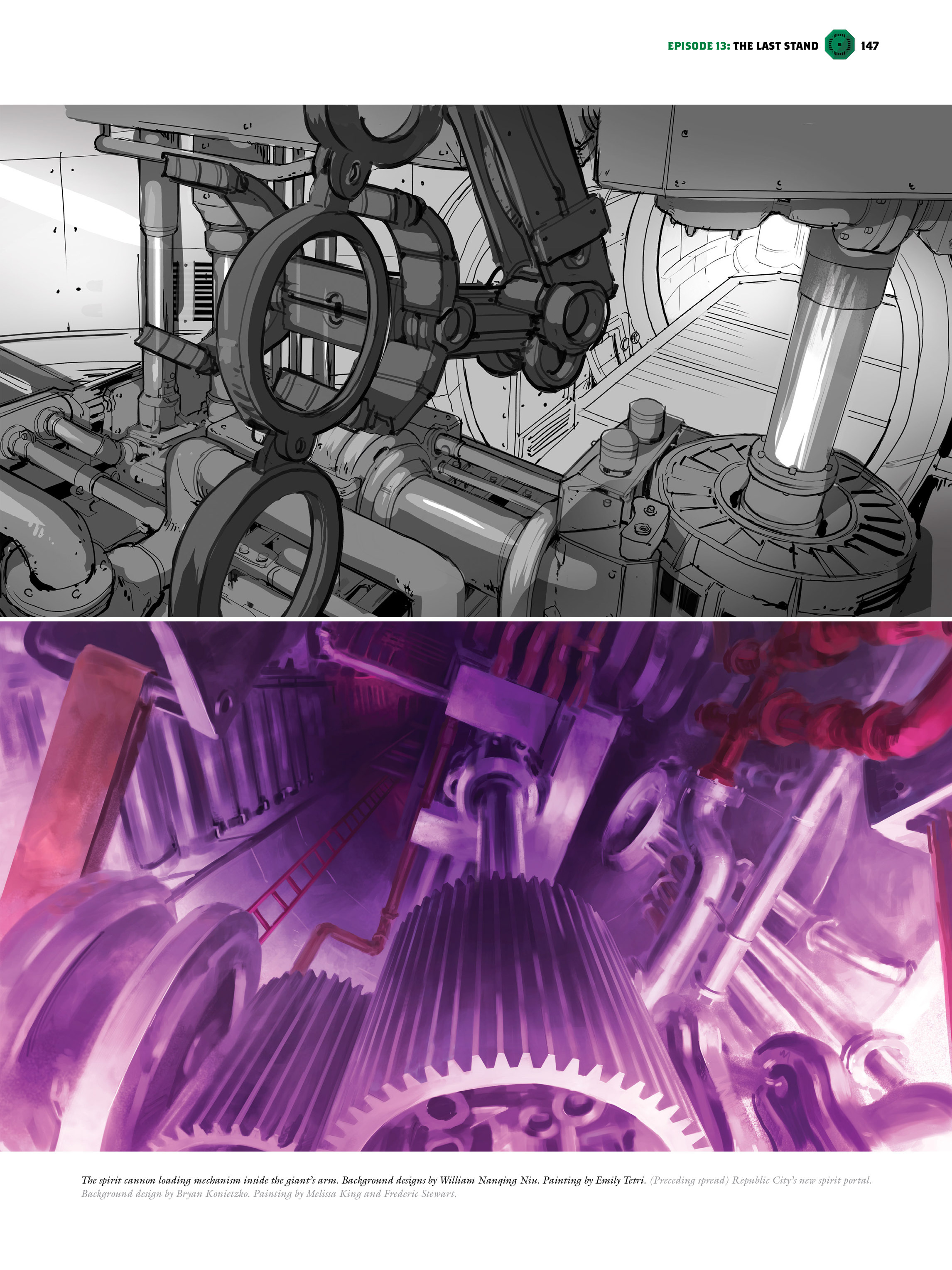 Read online The Legend of Korra: The Art of the Animated Series comic -  Issue # TPB 4 - 136