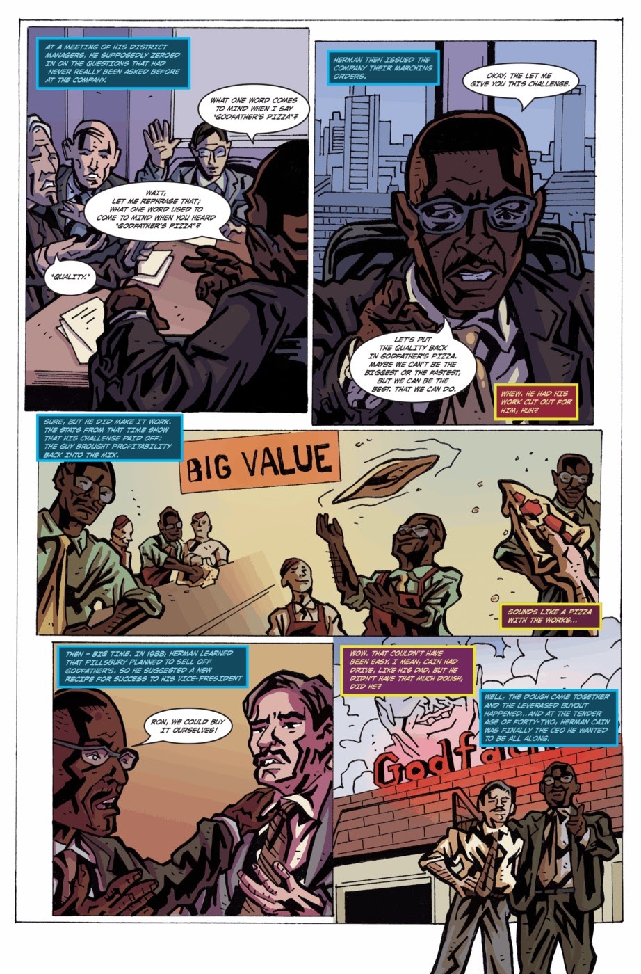 Read online Political Power: Herman Cain comic -  Issue # Full - 9