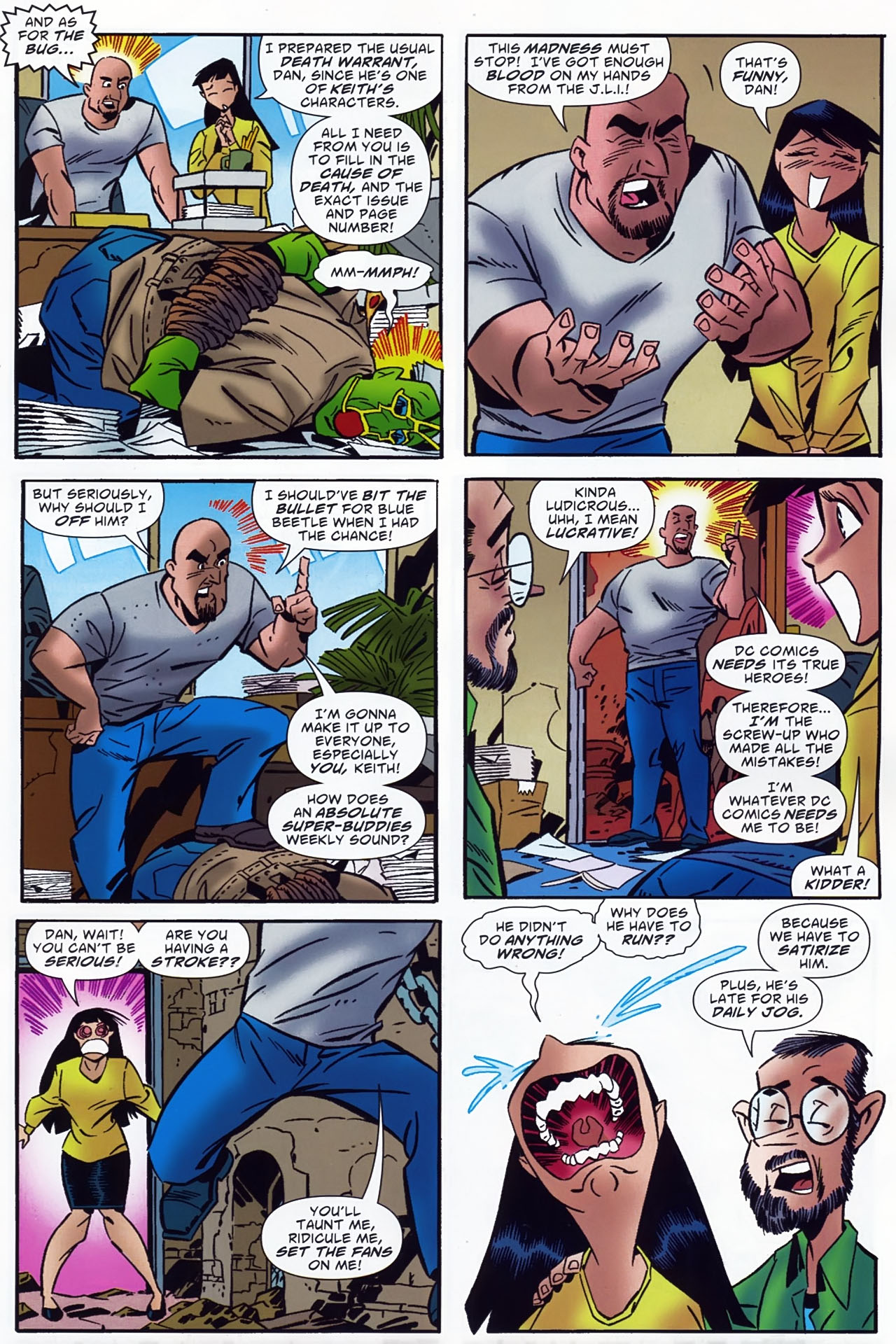 Read online Ambush Bug: Year None comic -  Issue #4 - 4