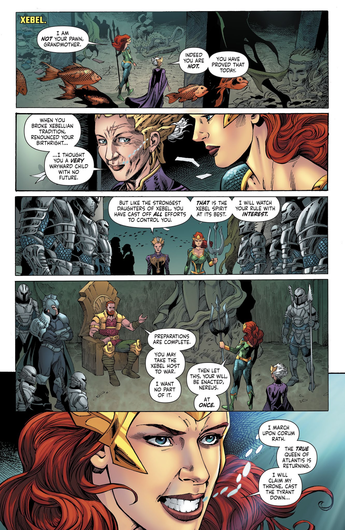 Read online Mera: Queen of Atlantis comic -  Issue #6 - 22