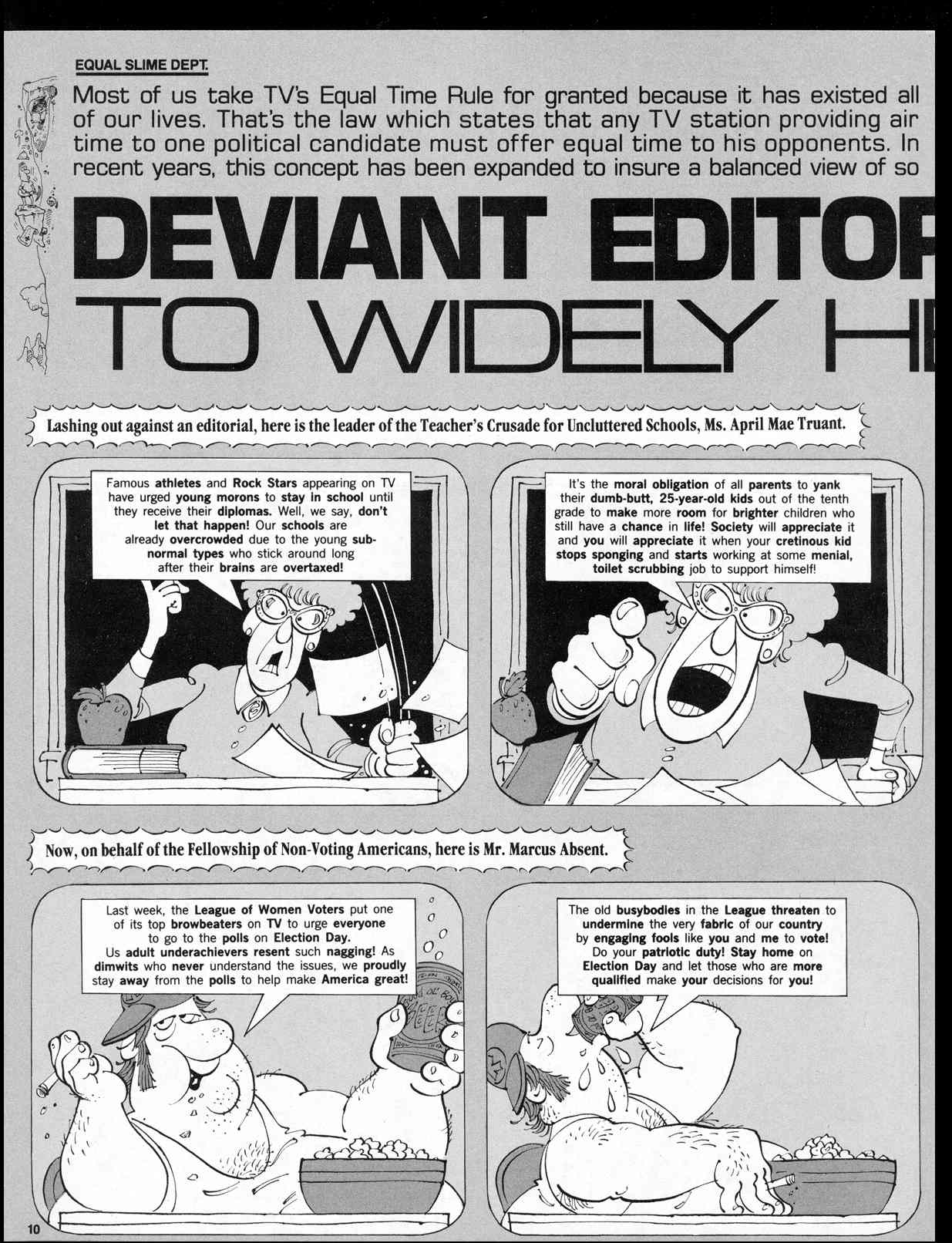 Read online MAD comic -  Issue #317 - 12