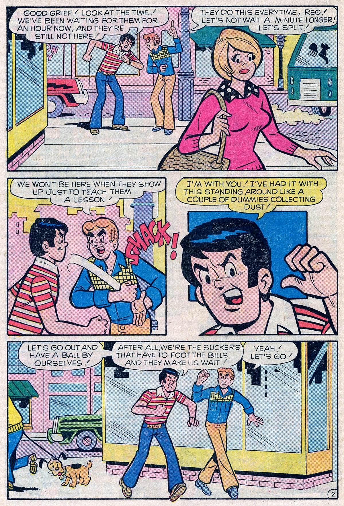 Read online Reggie and Me (1966) comic -  Issue #83 - 23