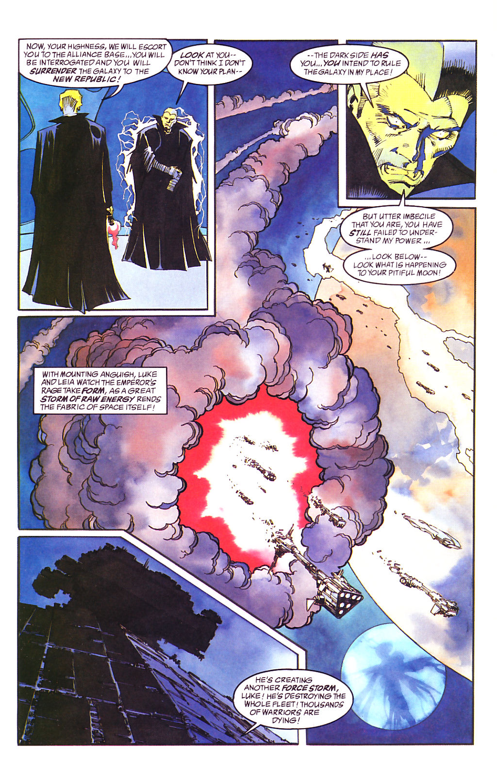 Read online Star Wars: Dark Empire comic -  Issue #6 - 24