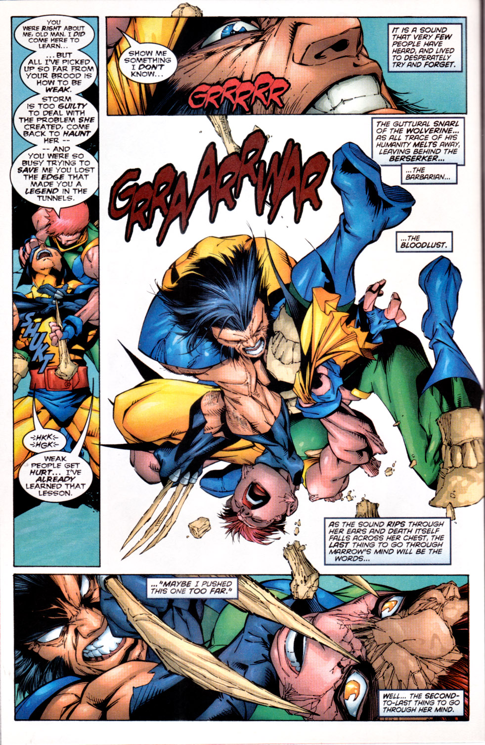 Read online X-Men (1991) comic -  Issue #72 - 22