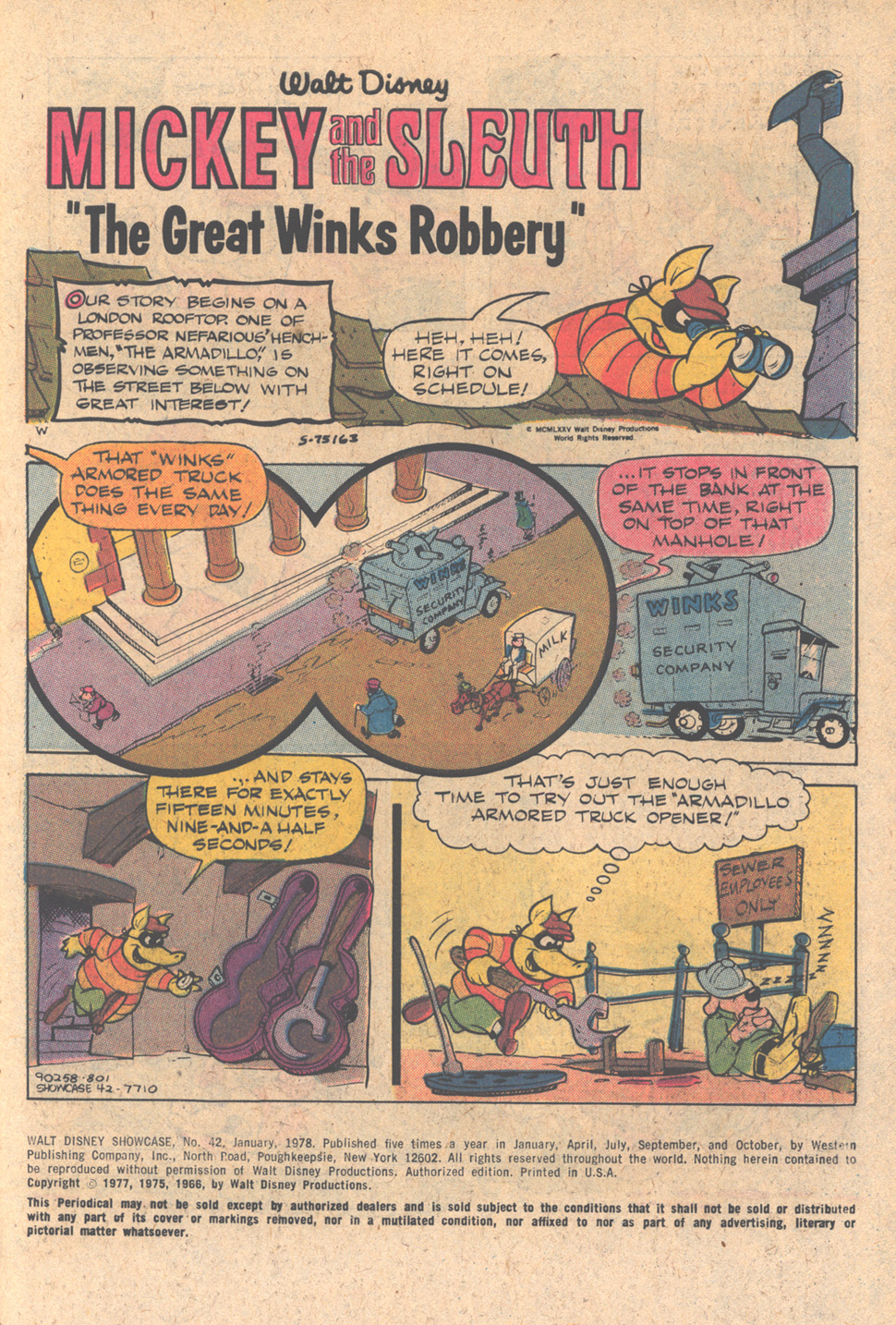 Read online Walt Disney Showcase (1970) comic -  Issue #42 - 3