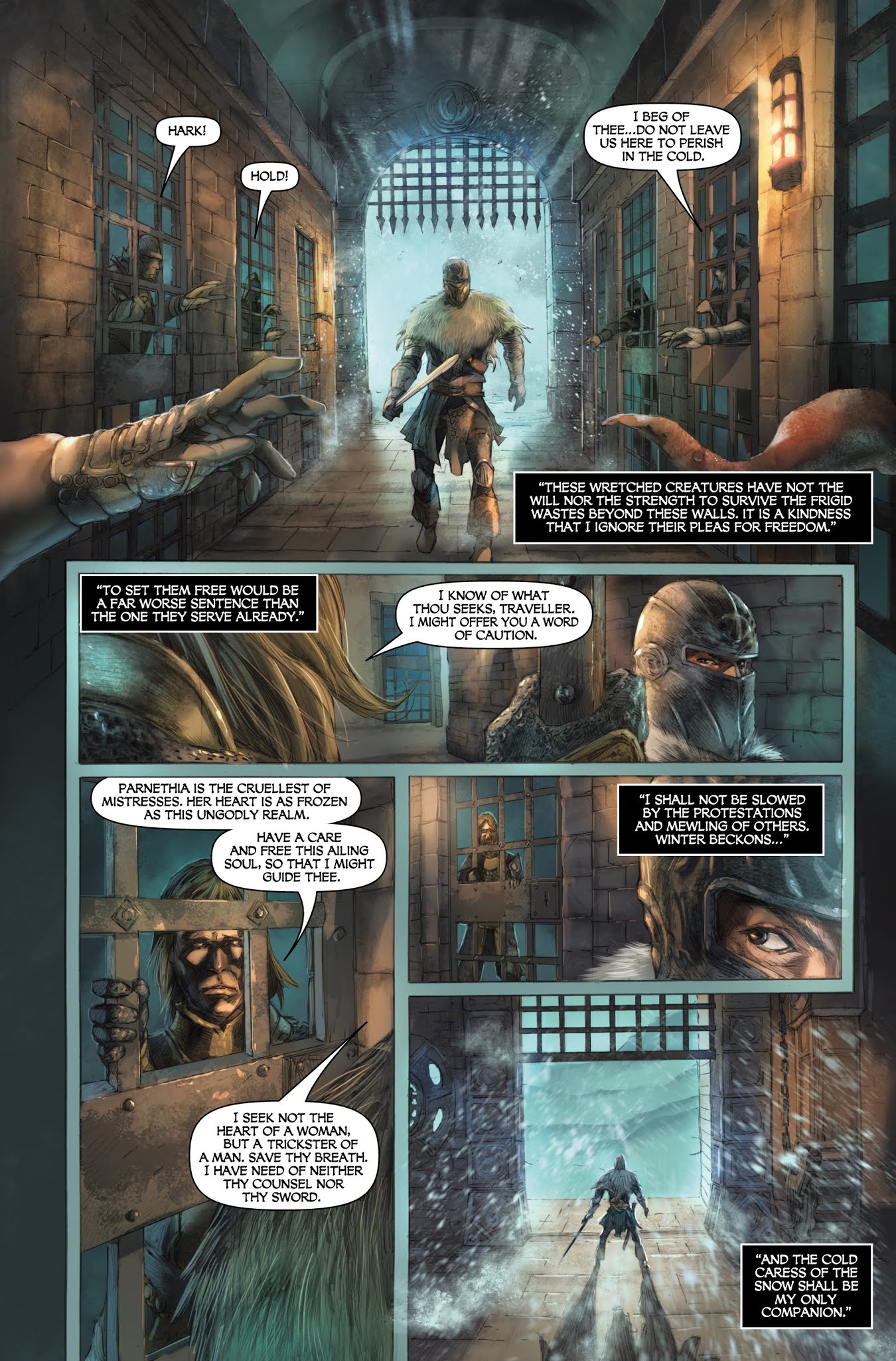 Read online Dark Souls: Winter's Spite comic -  Issue #2 - 12