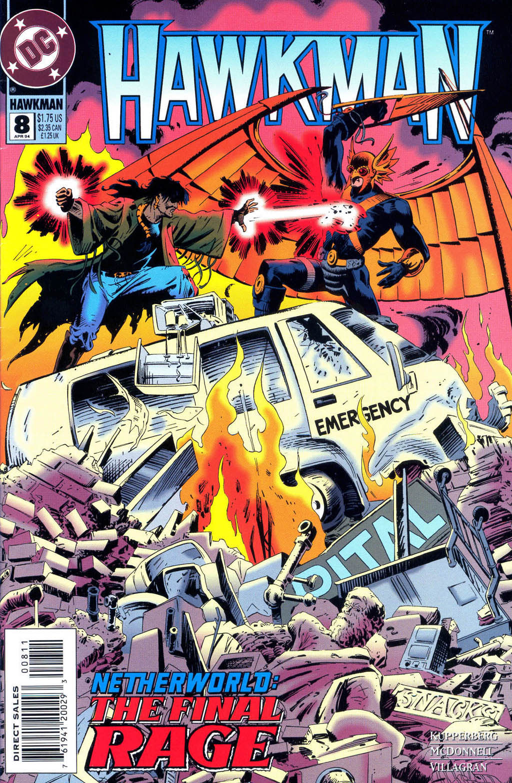 Read online Hawkman (1993) comic -  Issue #8 - 1
