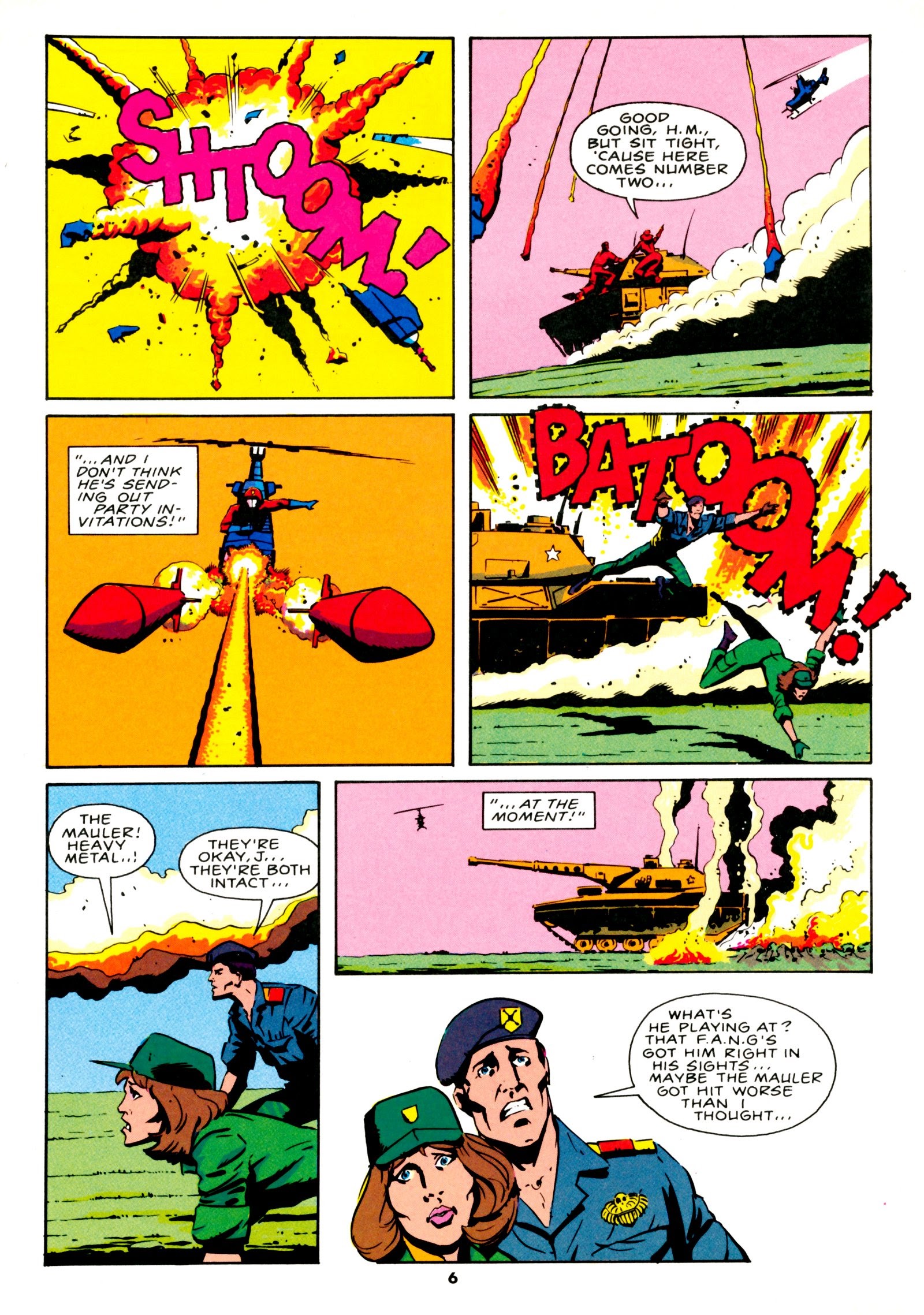 Read online Action Force comic -  Issue #18 - 7