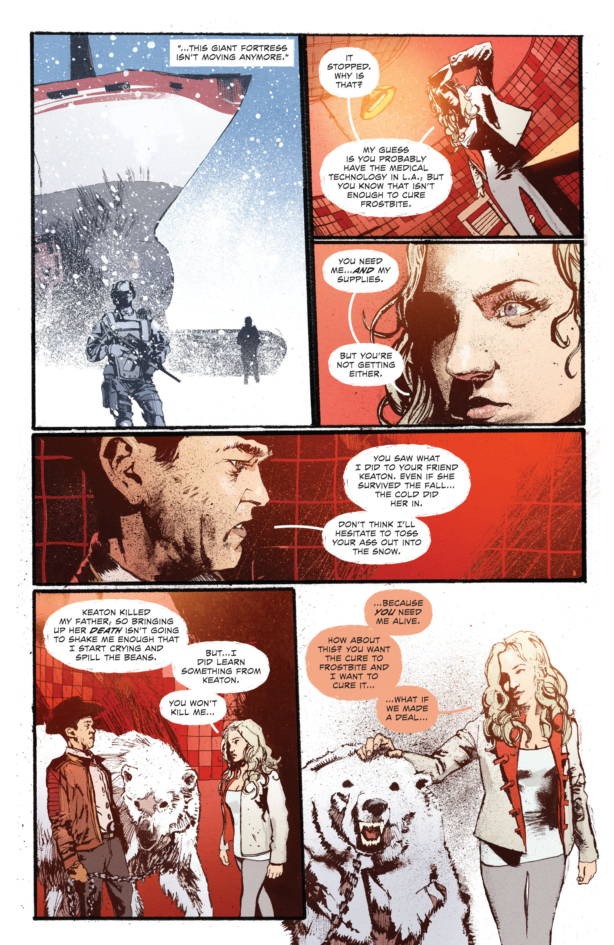 Read online Frostbite comic -  Issue #5 - 4