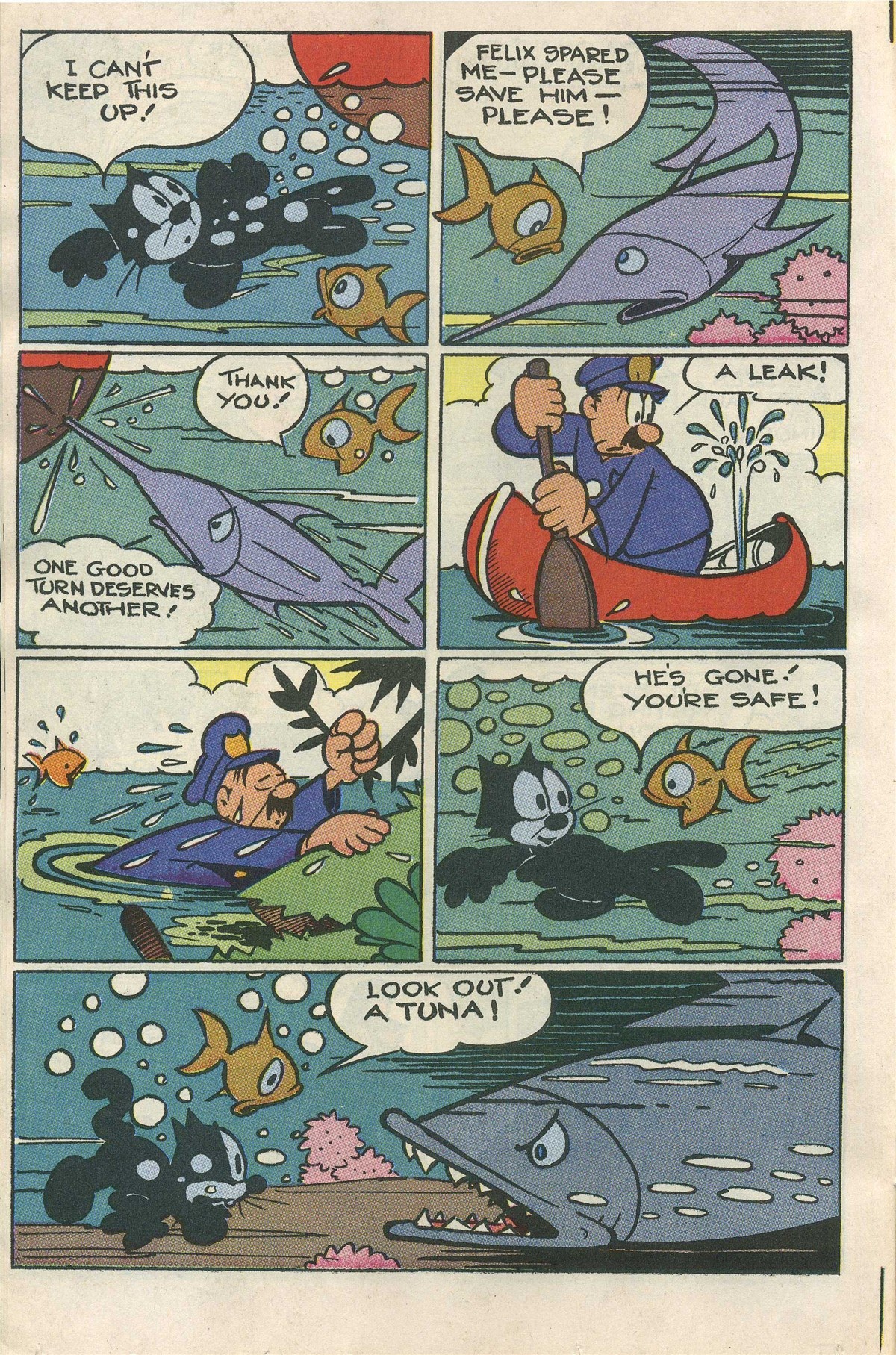 Read online Nine Lives of Felix the Cat comic -  Issue #5 - 16